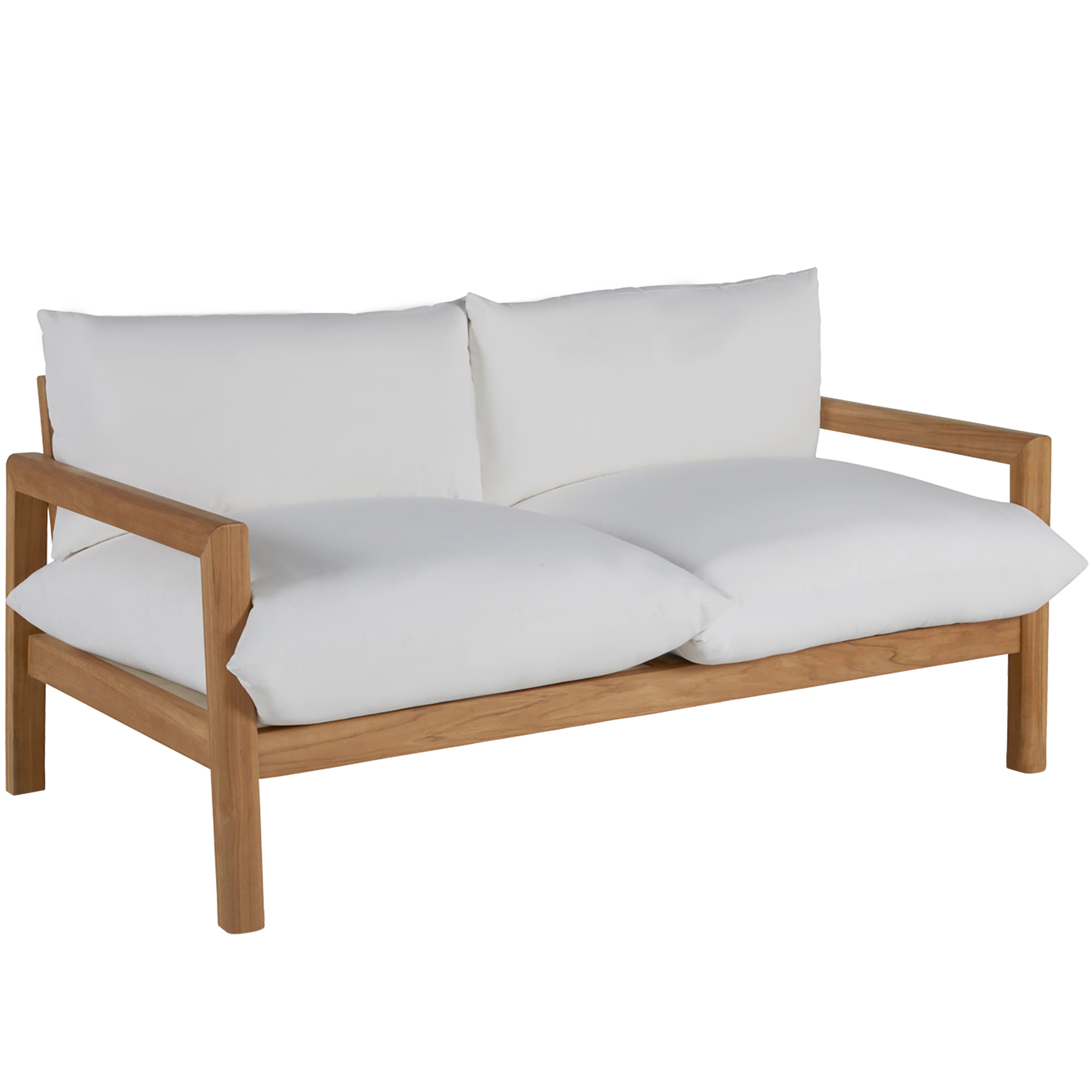 Monterey Teak Outdoor Loveseat