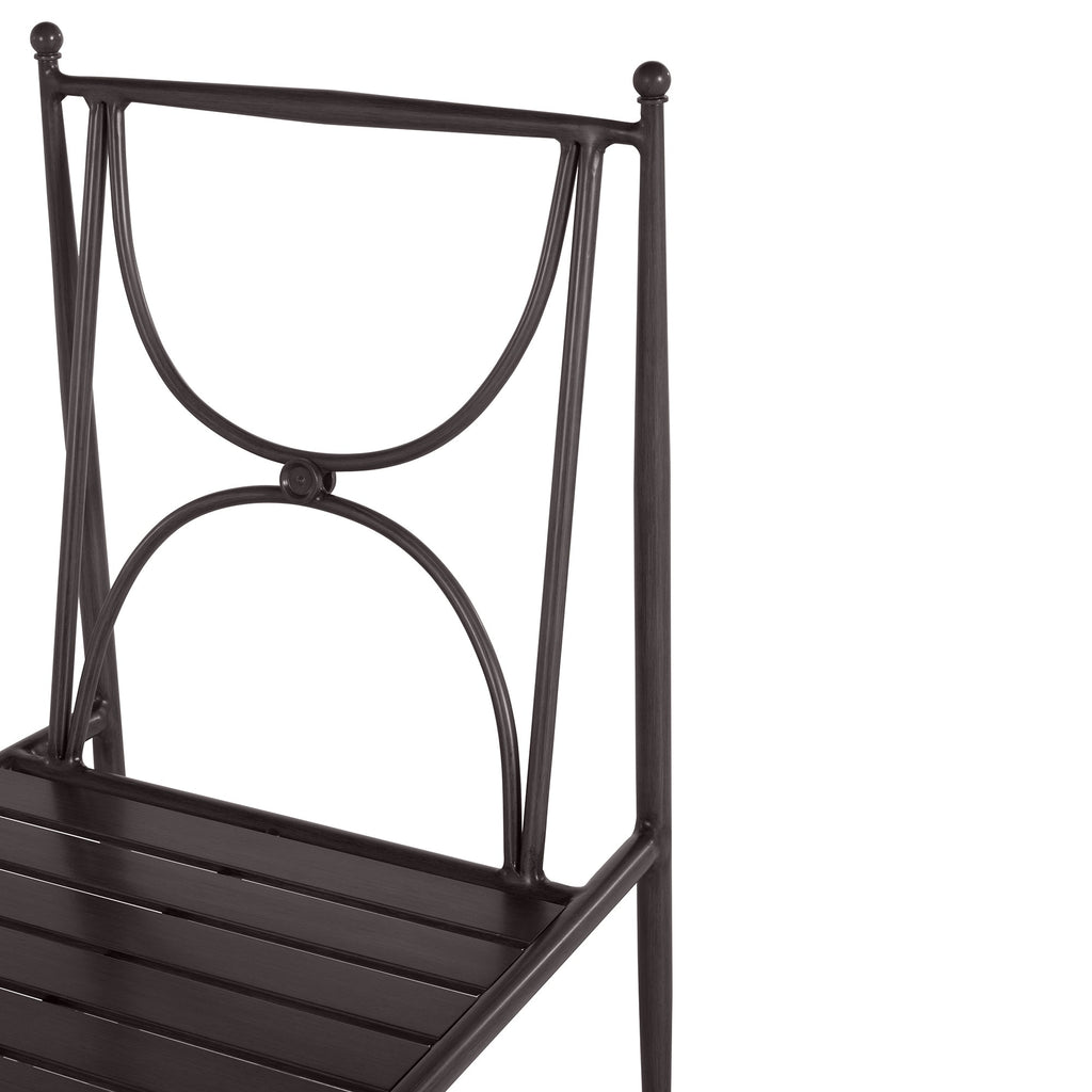 Roma Wrought Aluminum Side Chair