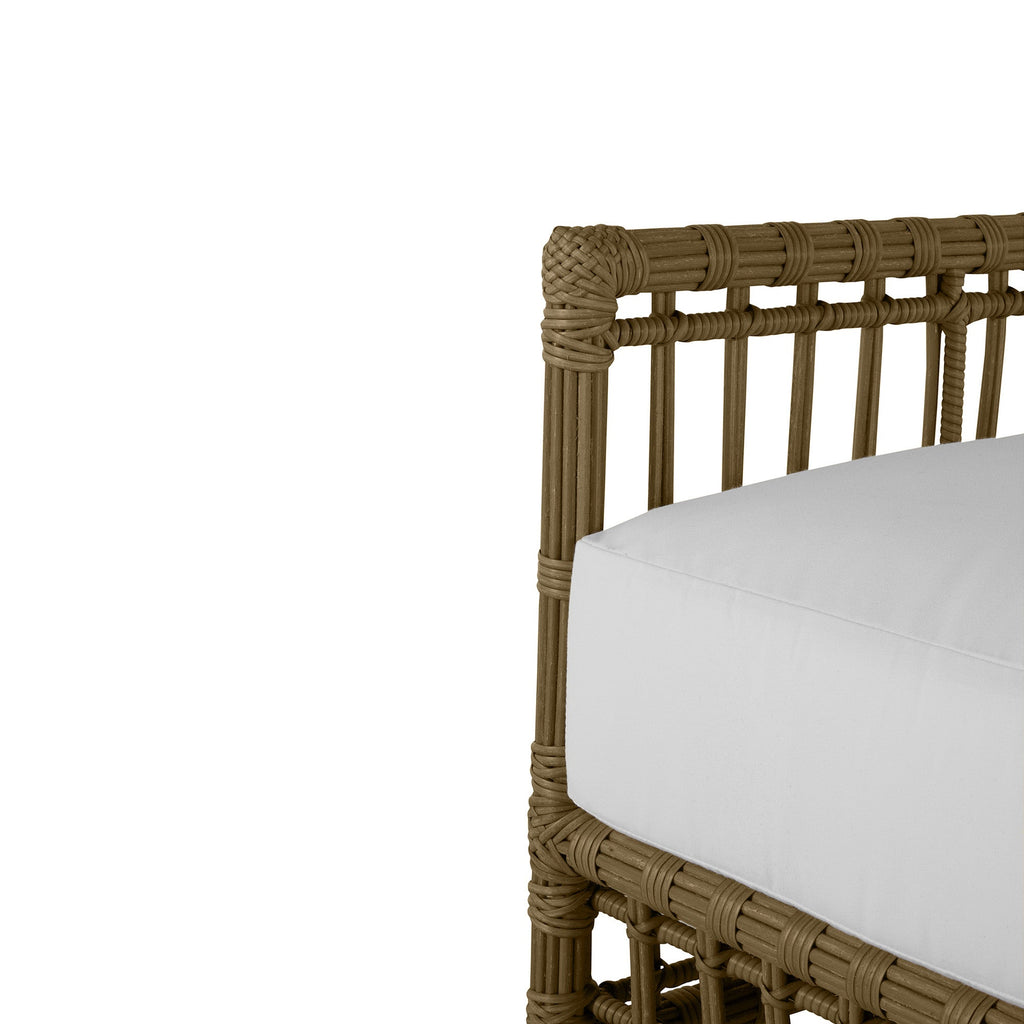 Newport Wicker Woven Outdoor Barrel Chair