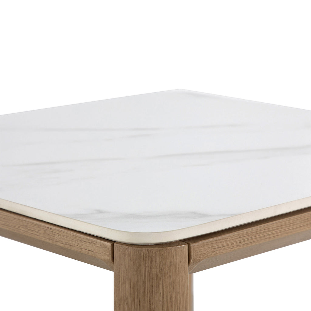 Palma Aluminum Square Outdoor End Table