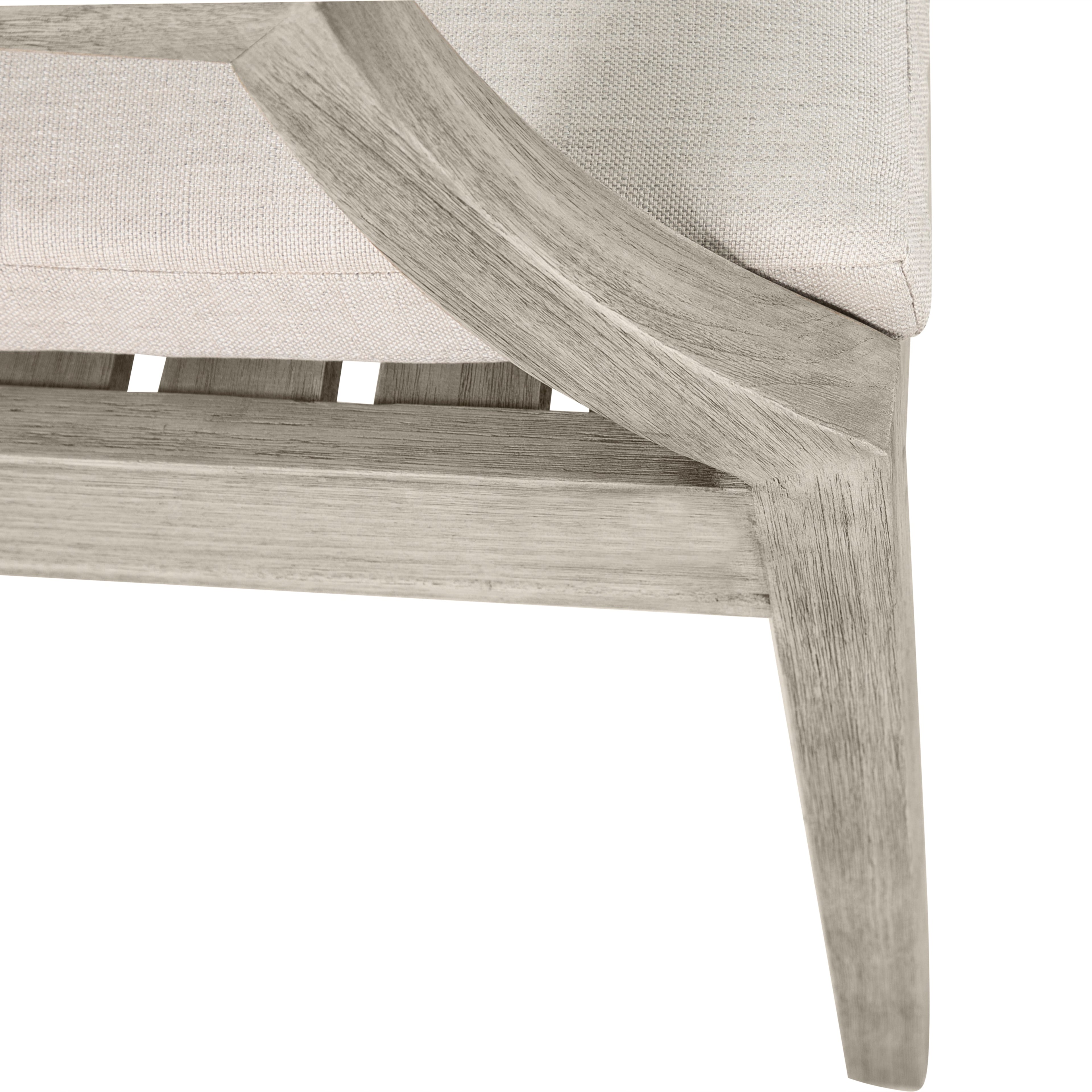 Haley Teak Outdoor Latticework Bench