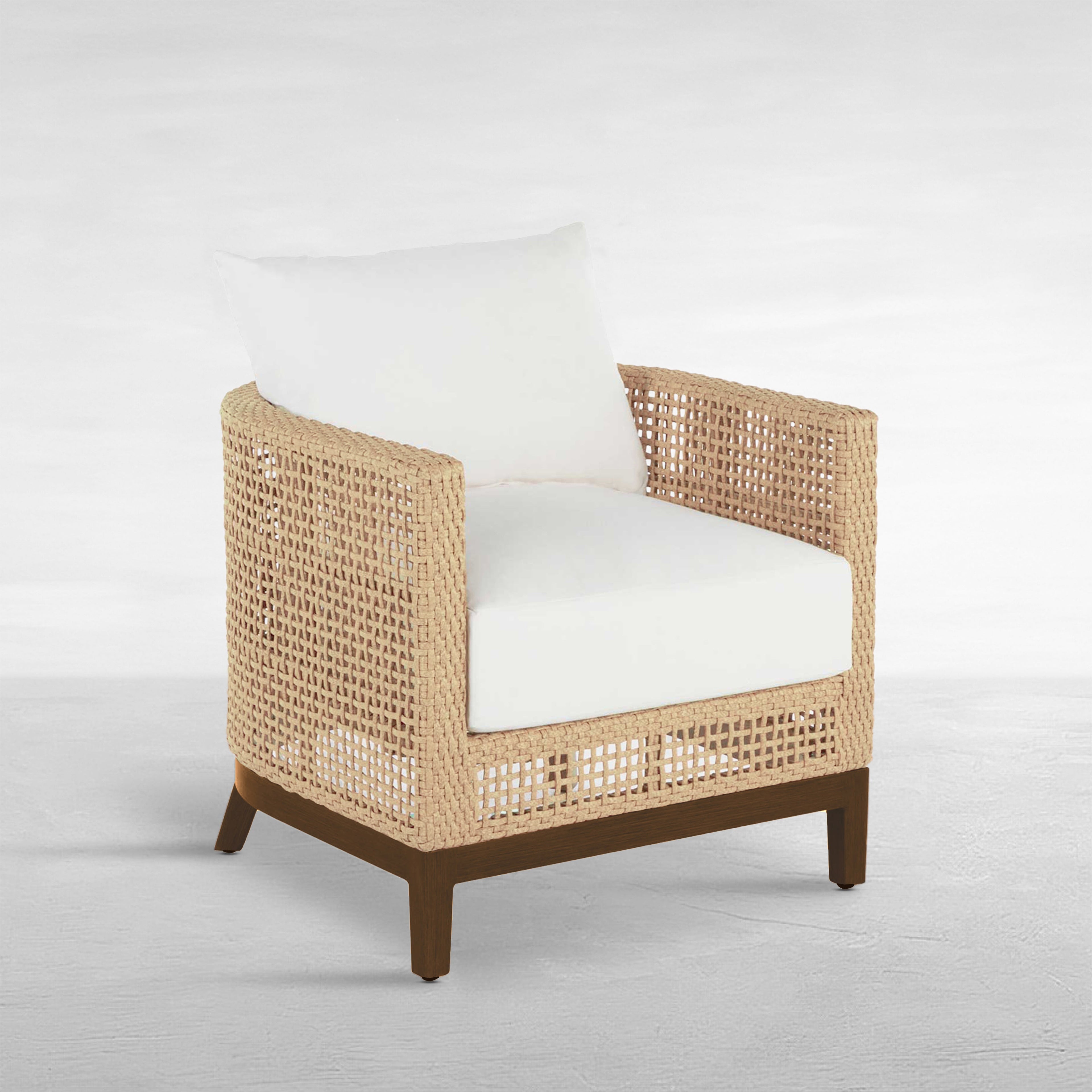 Peninsula Resin Wicker Outdoor Barrel Chair