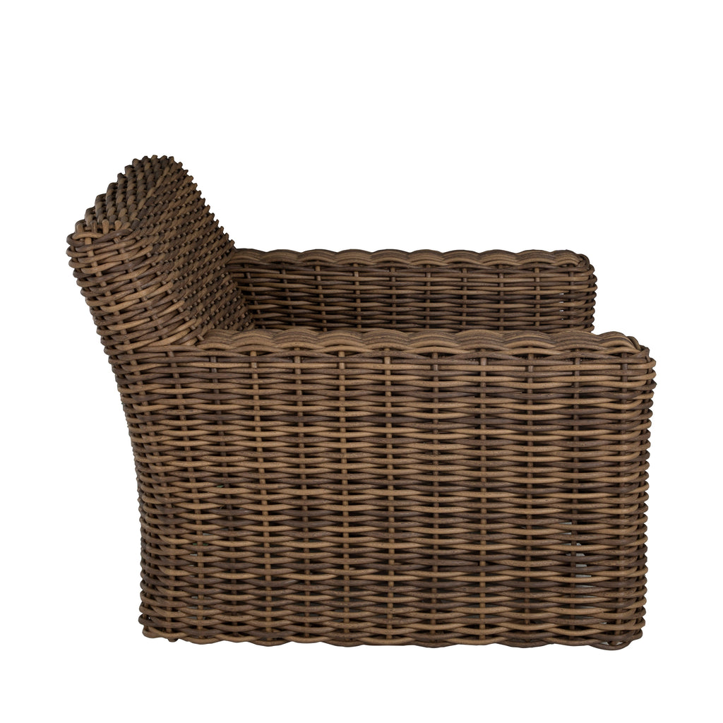 Montauk Resin Wicker Outdoor Swivel Lounge Chair