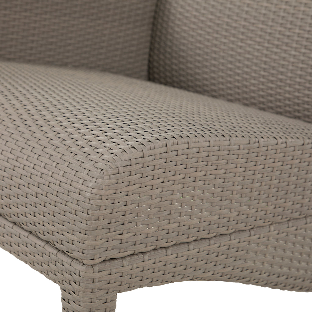 Athena Plus Wicker Slipper Sectional Sofa LAF