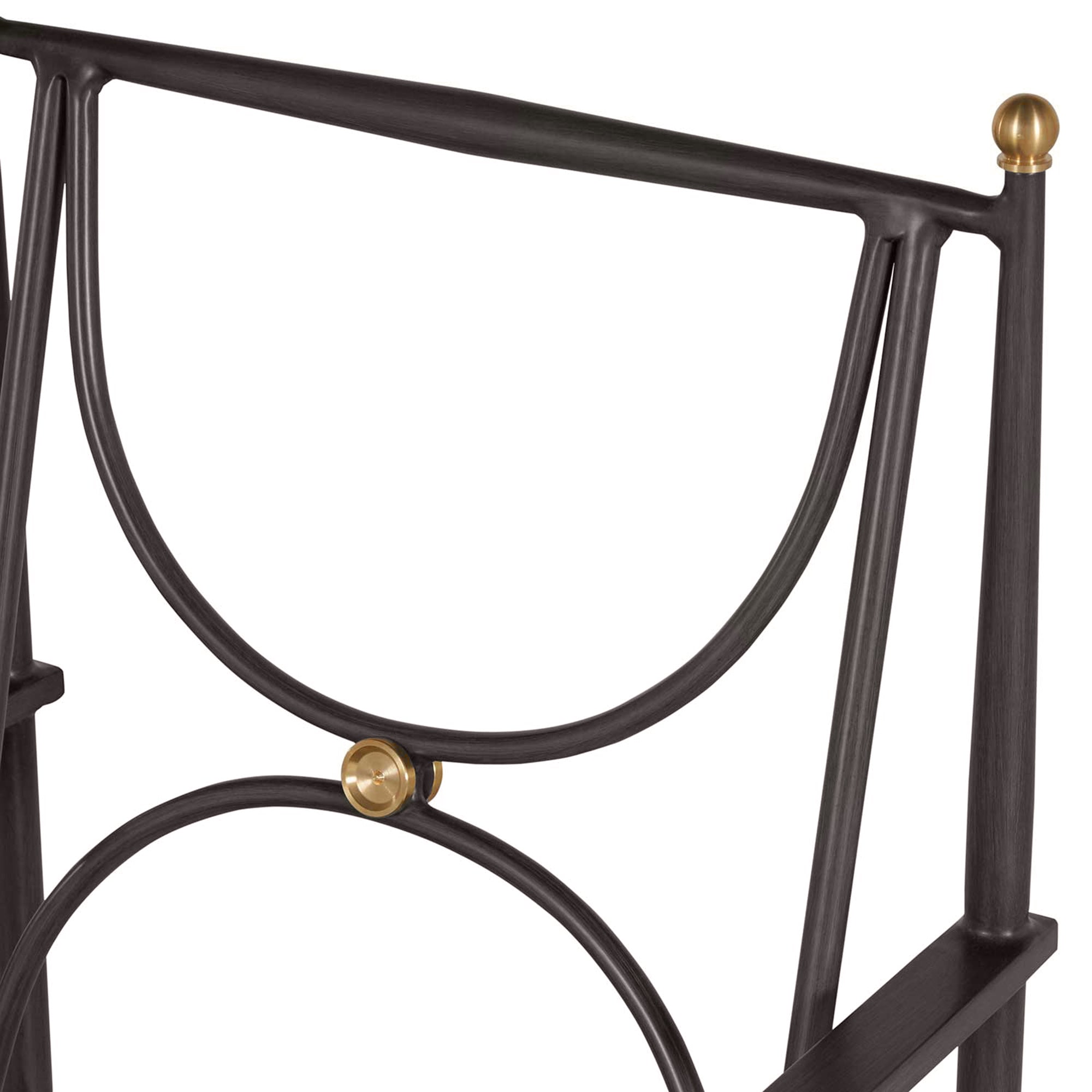 Roma Wrought Aluminum Arm Chair