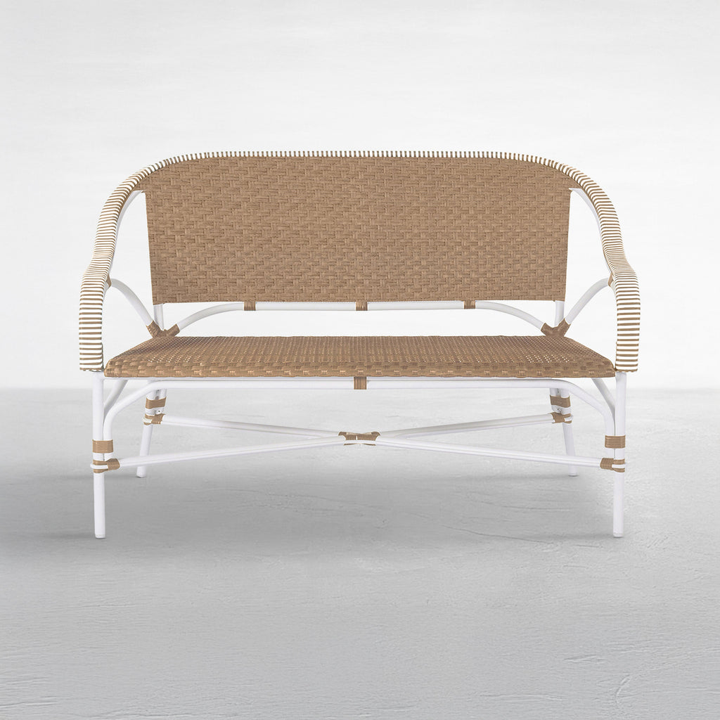Savoy Resin Wicker Outdoor Loveseat