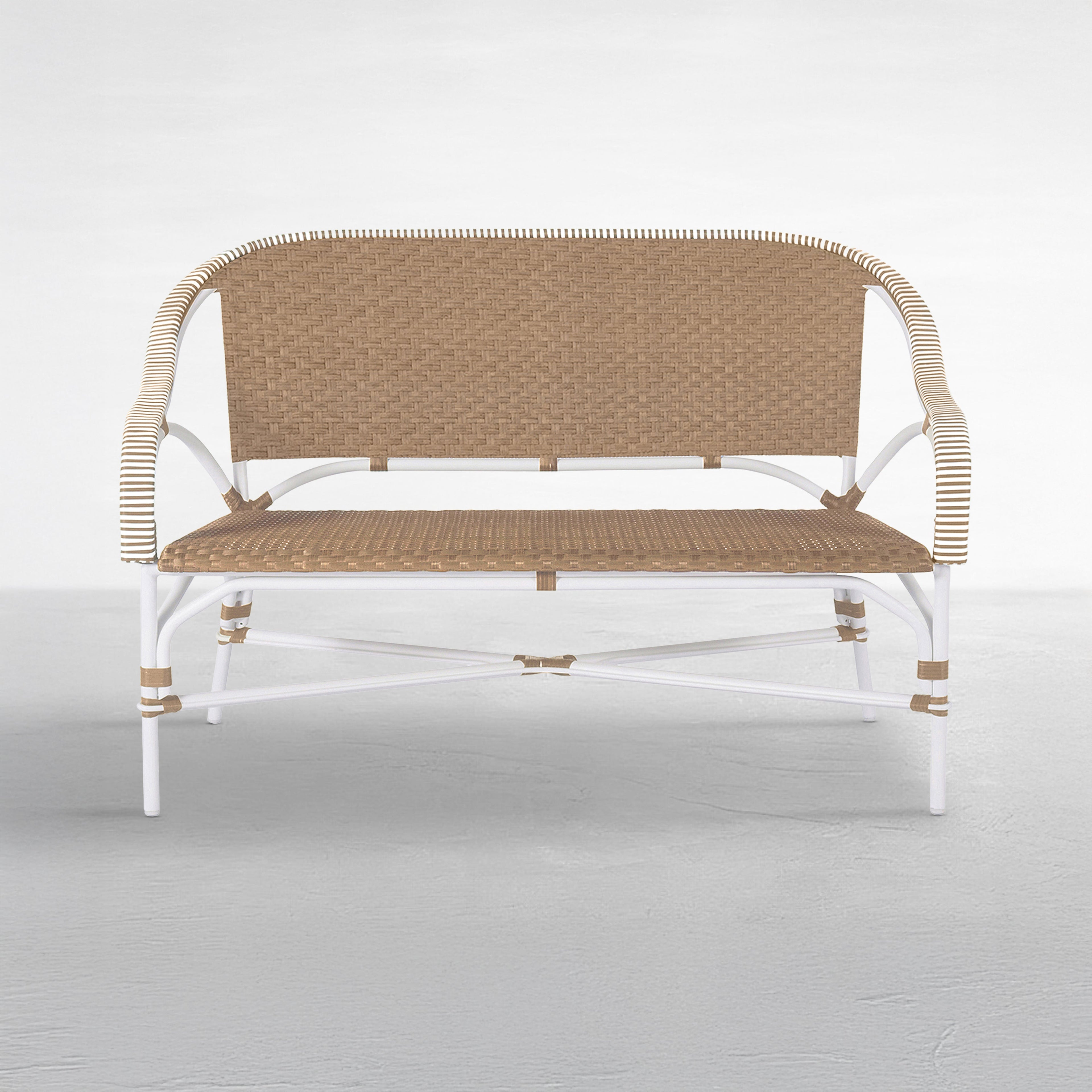 Savoy Resin Wicker Outdoor Loveseat