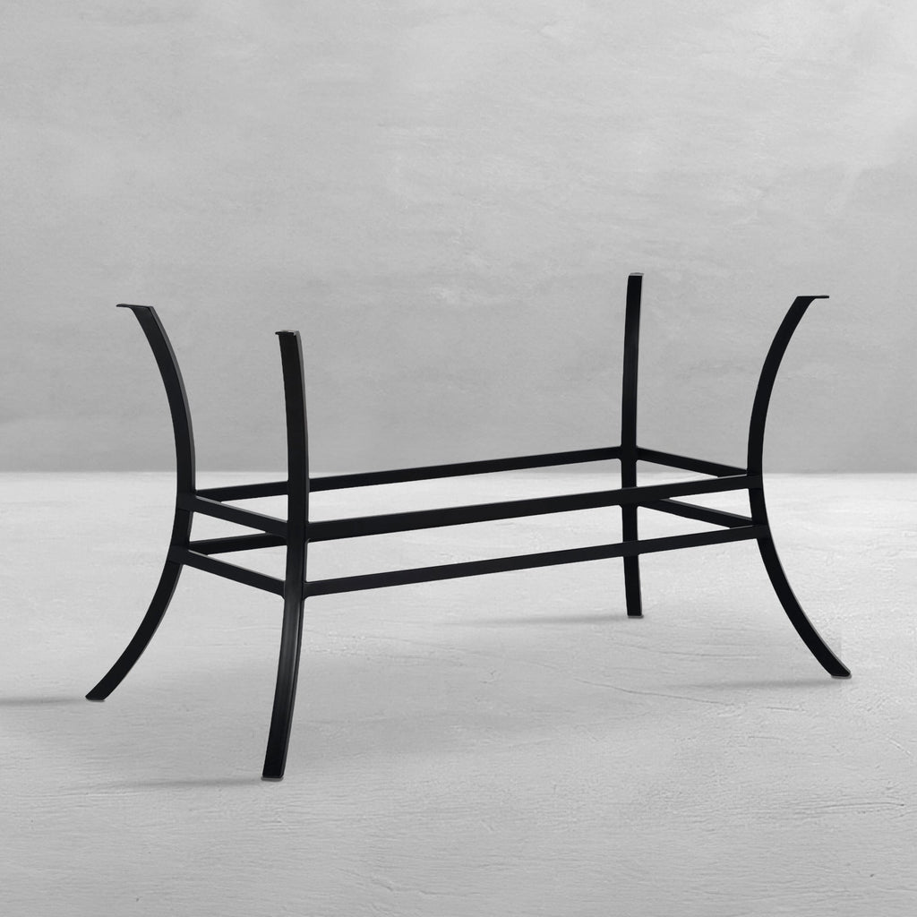 Cort Rectangle Outdoor Pedestal Table Base
