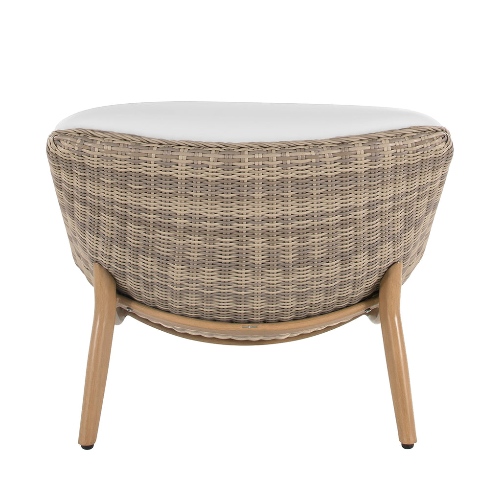 Palma Wicker Outdoor Armless Chaise Lounge
