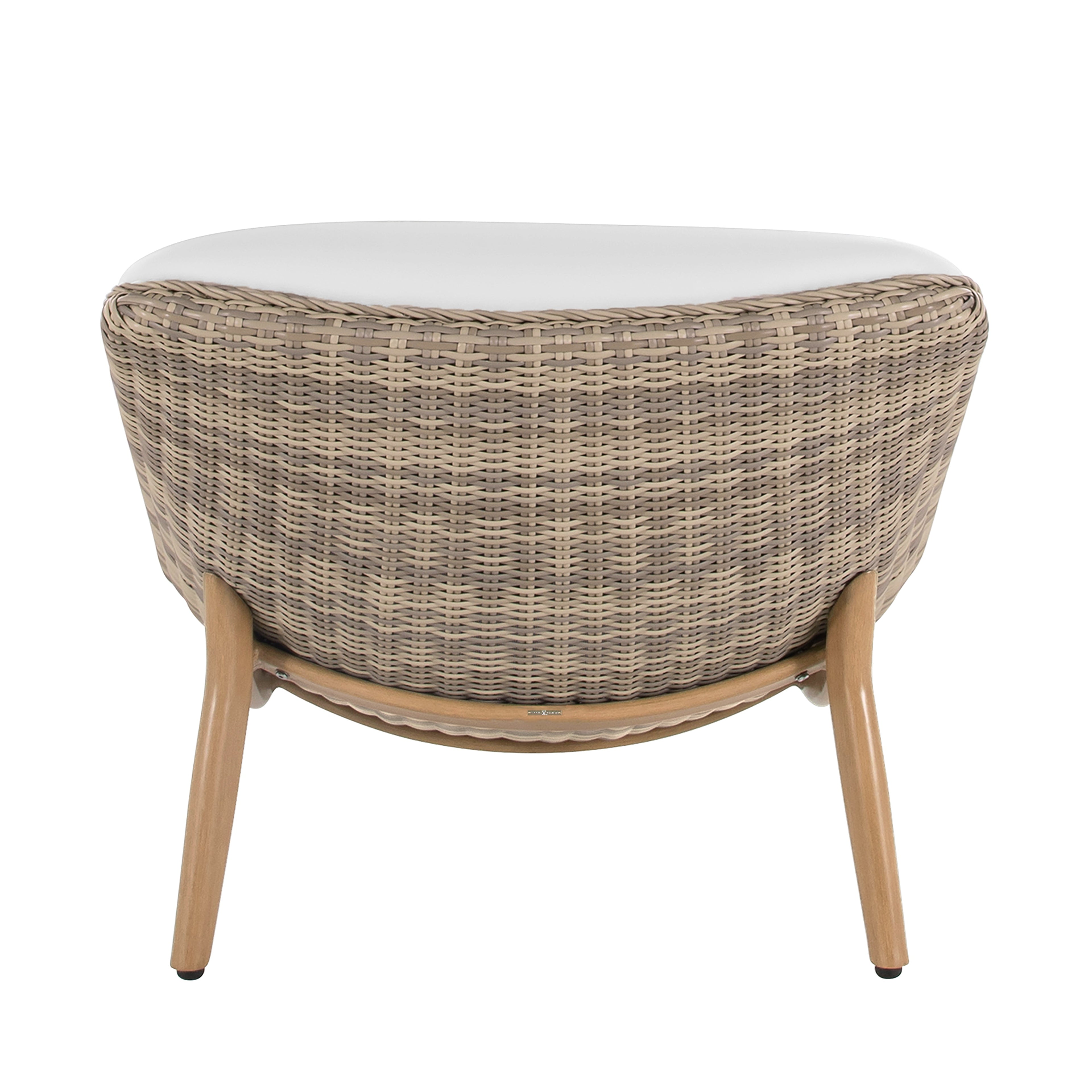 Palma Wicker Outdoor Armless Chaise Lounge