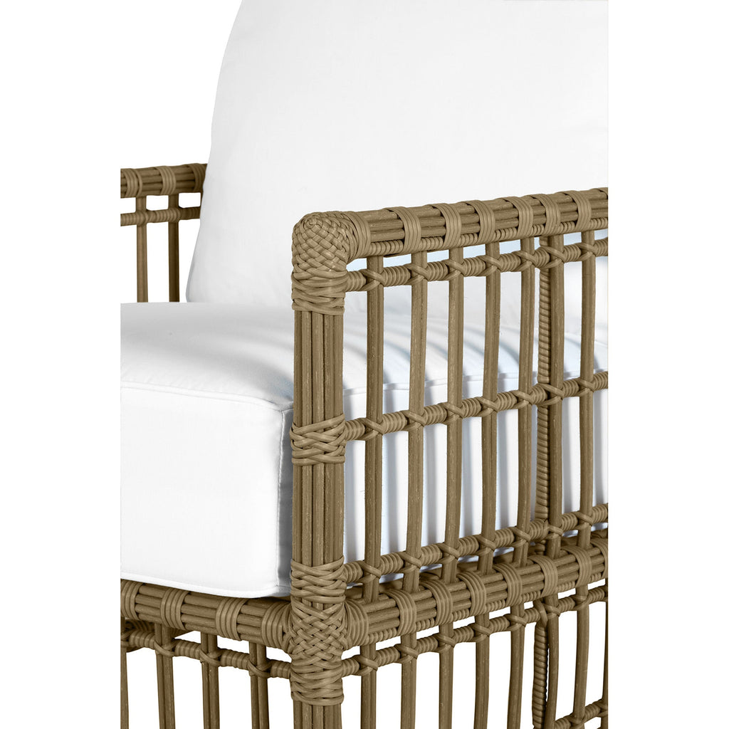 Newport Wicker Outdoor Woven Woven Lounge Chair