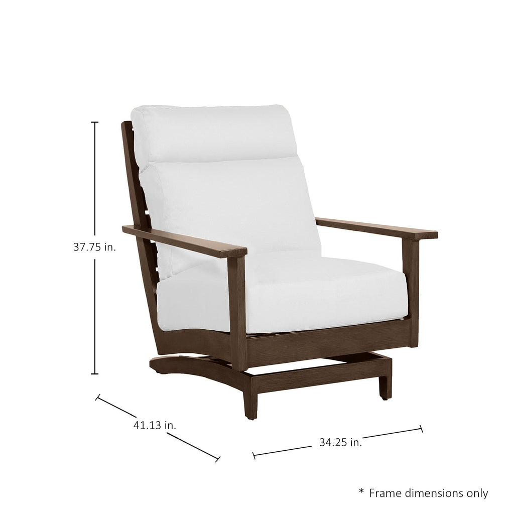 Kennebunkport Aluminum Spring Lounge Chair