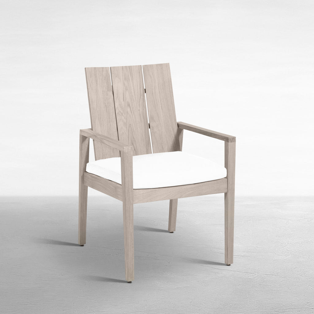 Ashland Teak Outdoor Dining Arm Chair