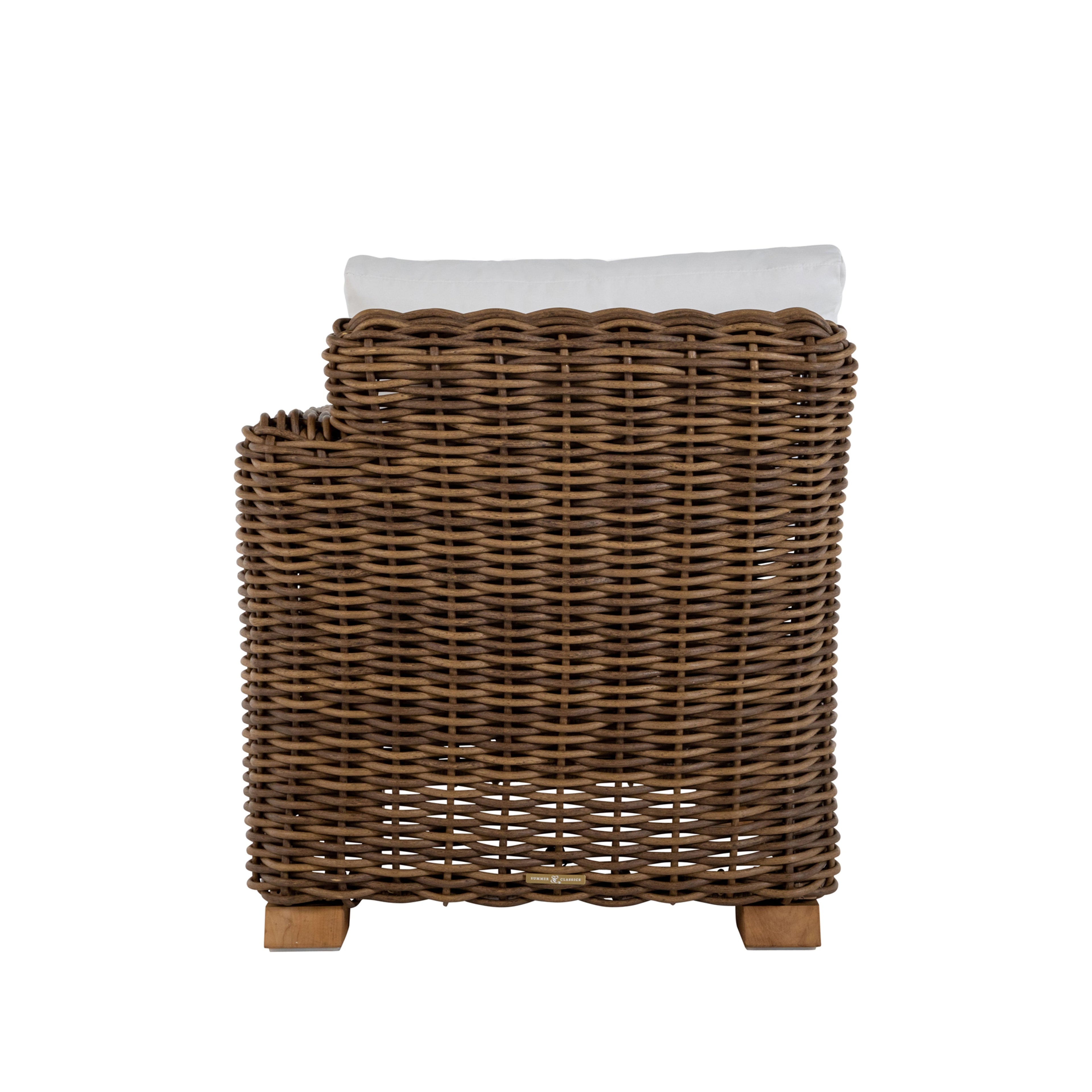 Montauk Wicker Right Arm Facing Lounge Chair