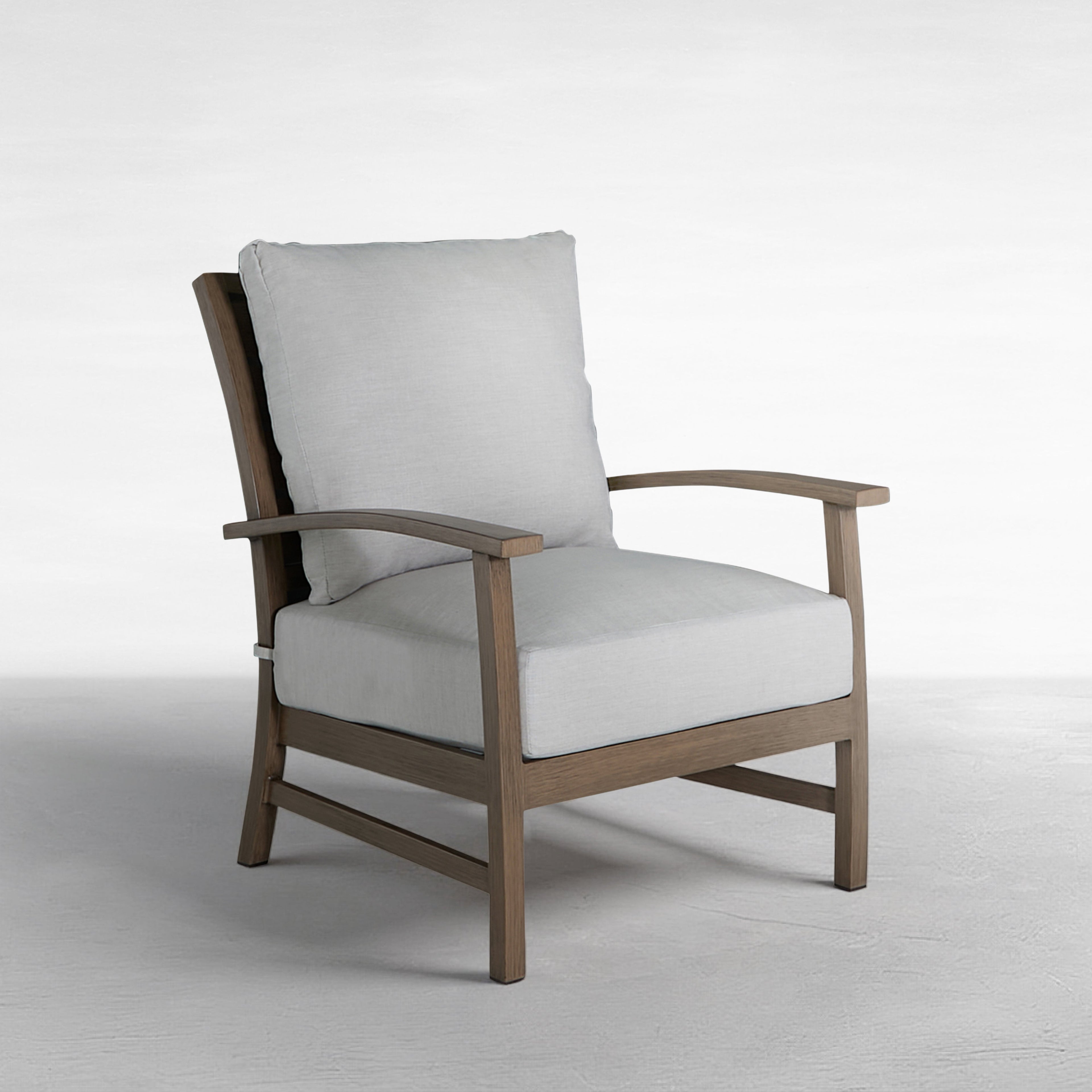 Charleston Aluminum Outdoor Lounge Chair