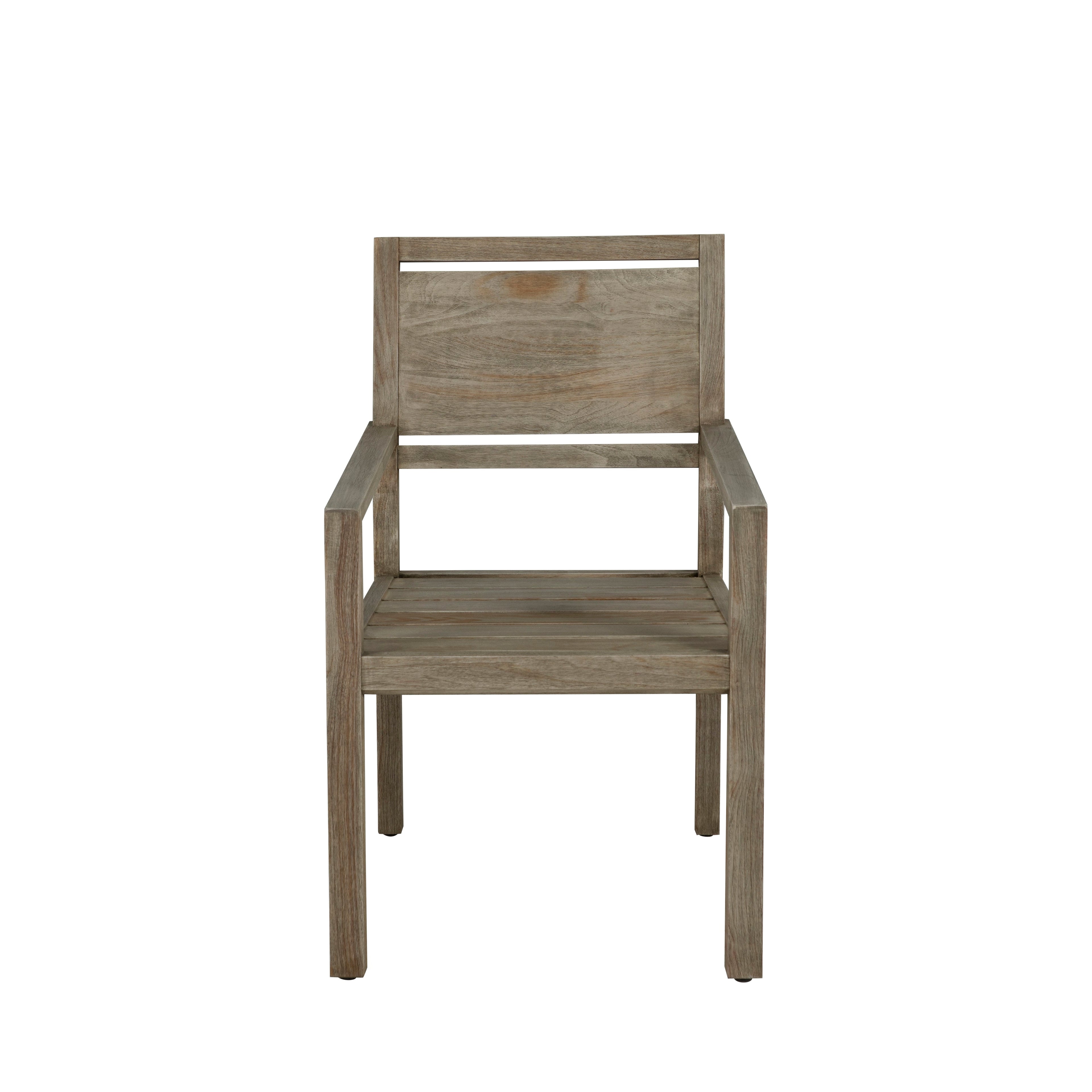 Avondale Teak Outdoor Arm Chair