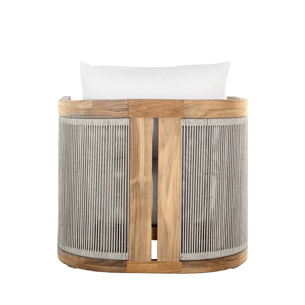 Avalon Teak Outdoor Lounge Chair