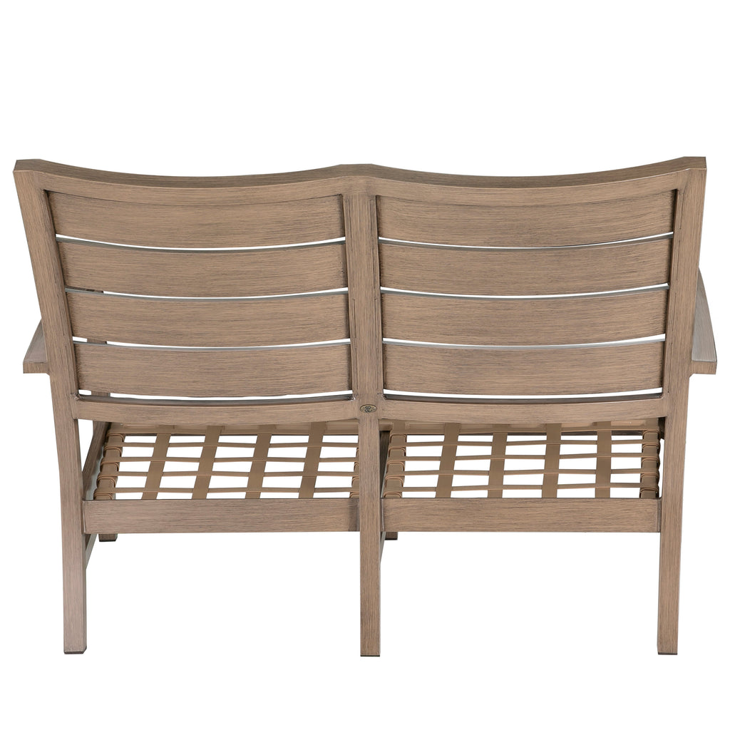Charleston Aluminum Outdoor Loveseat
