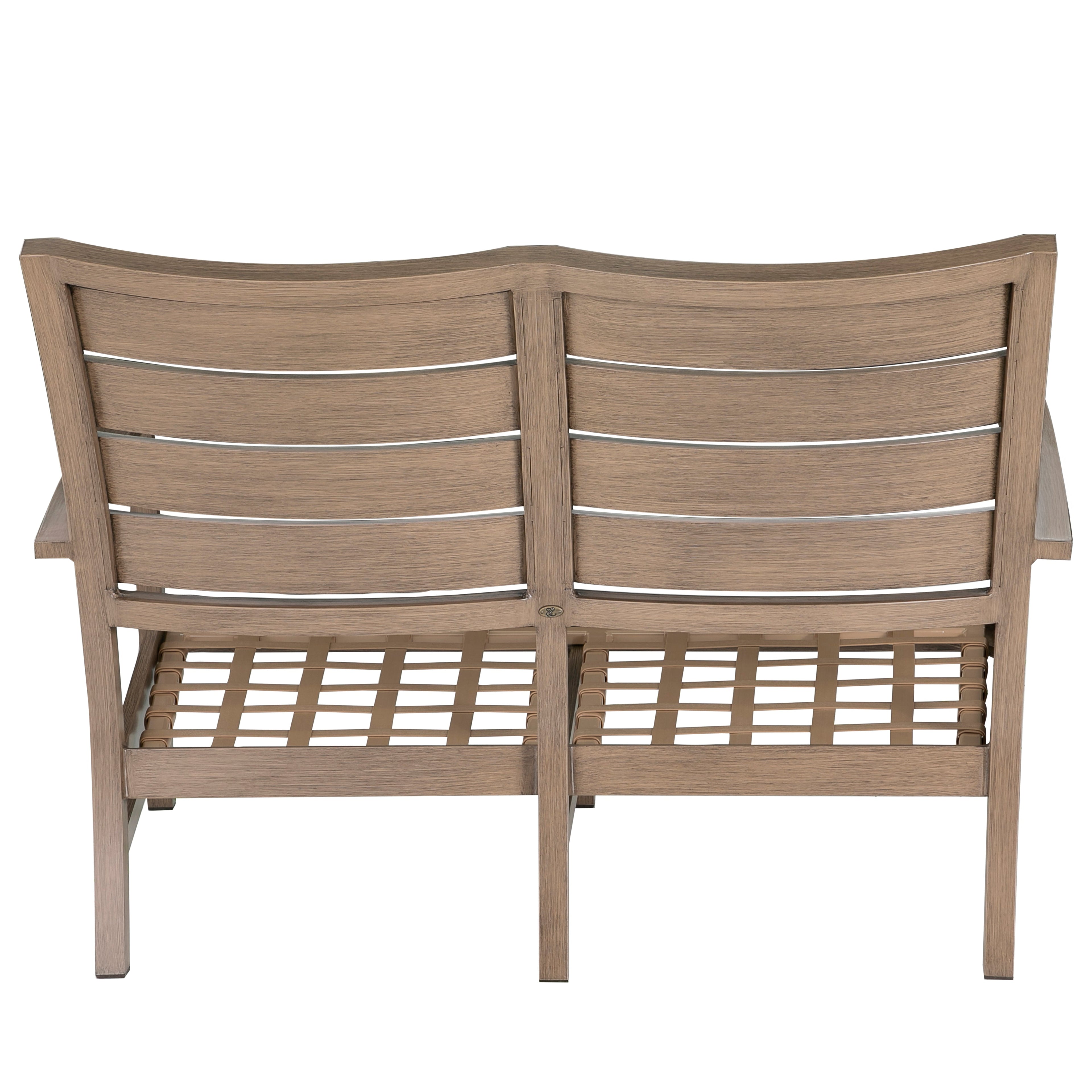 Charleston Aluminum Outdoor Loveseat