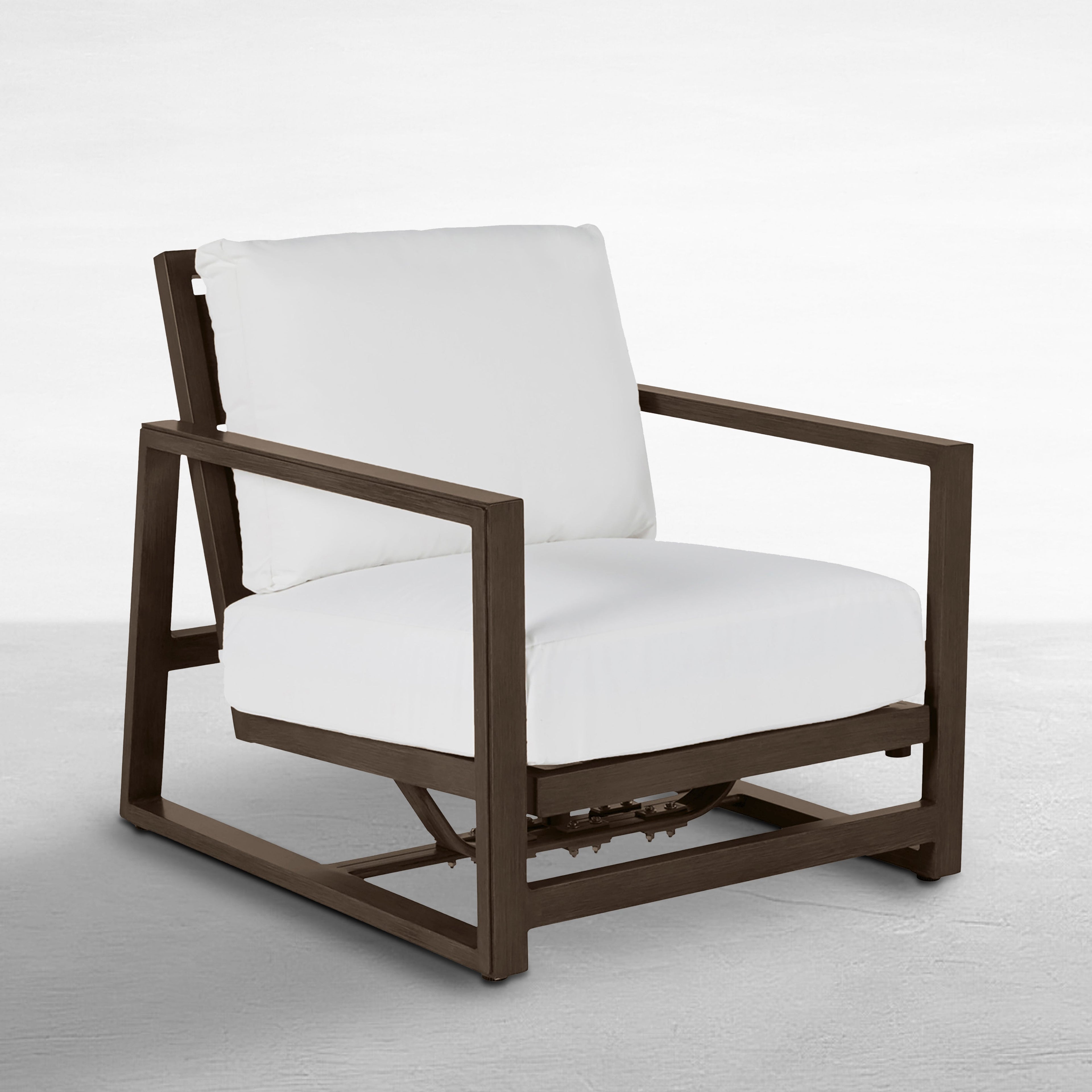 Avondale Aluminum Outdoor Spring Lounge Chair
