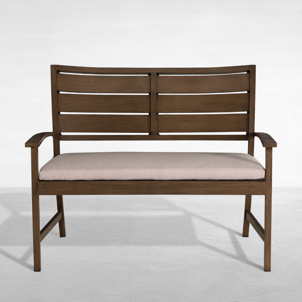 Charleston Aluminum Outdoor Bench