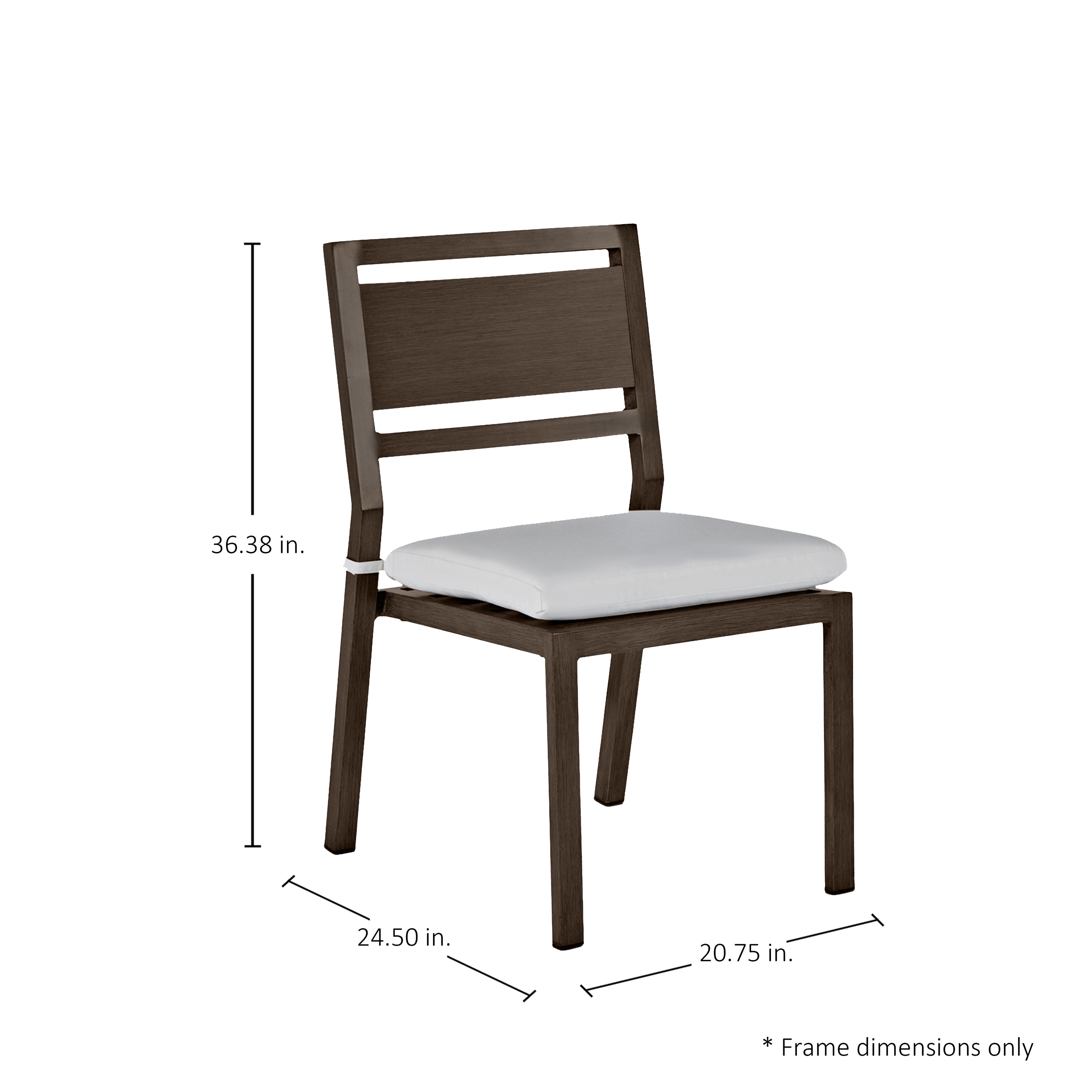 Avondale Aluminum Outdoor Side Chair