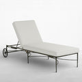 QS Roma Chaise Lounge, Slate Gray-Bali Pearl