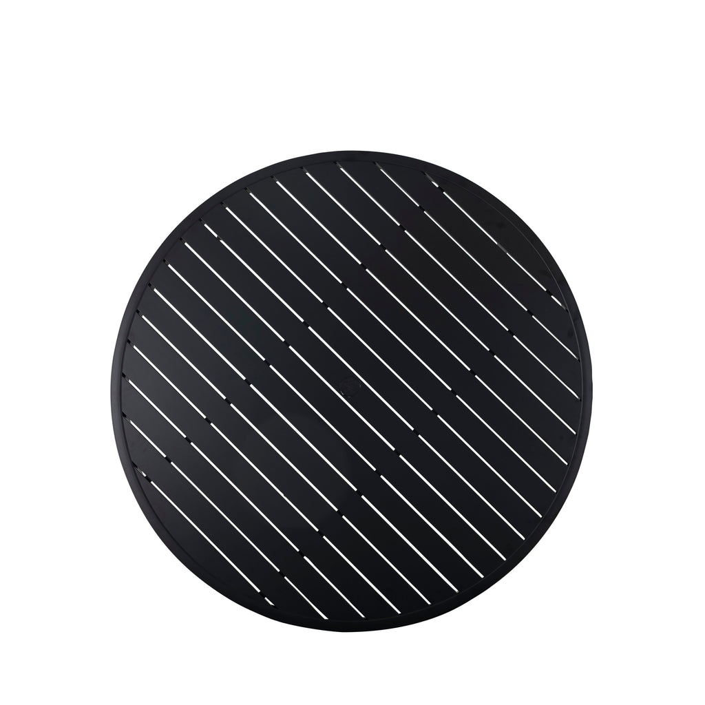 Brookings 60" Round Outdoor Slatted Dining Table