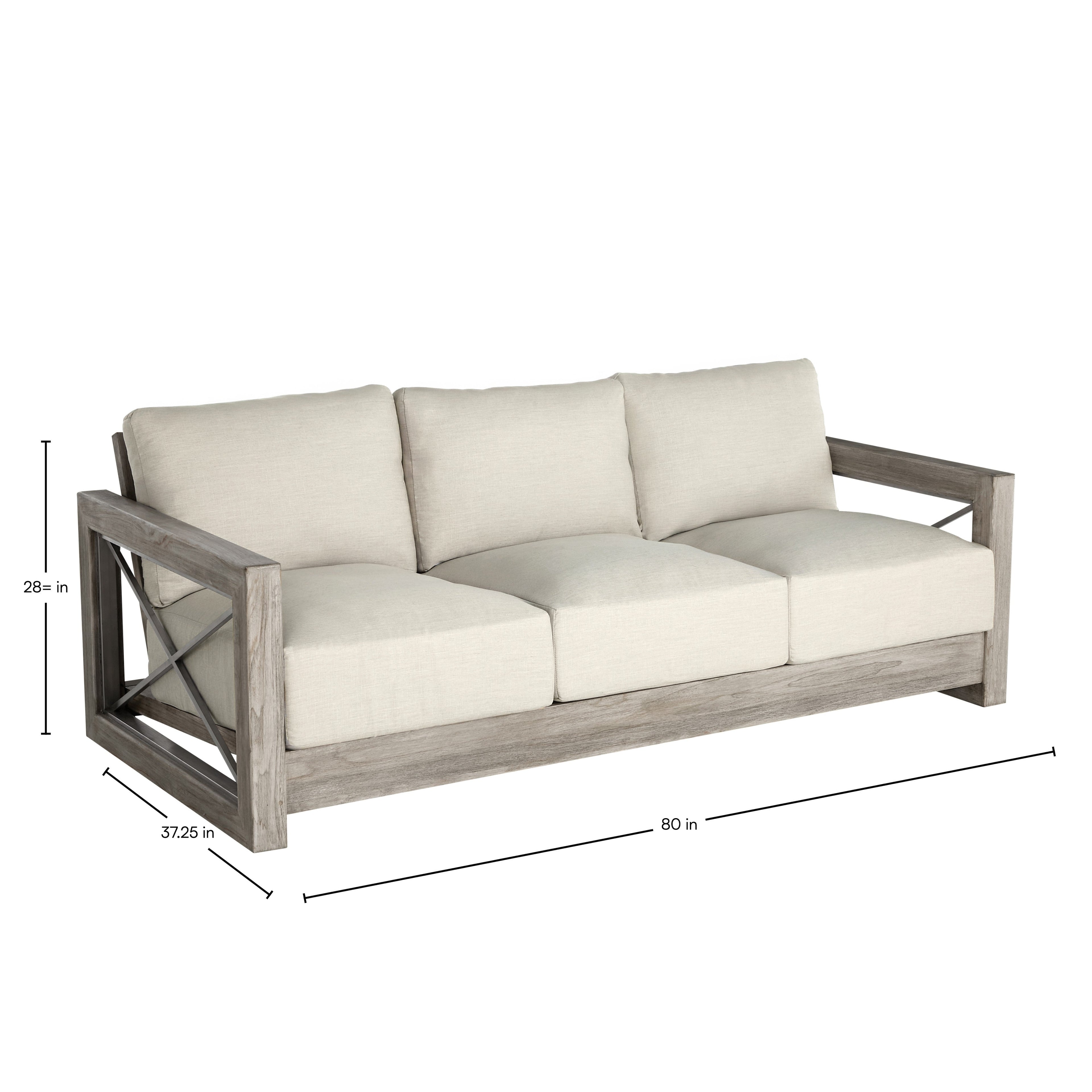 Malta Teak Outdoor Sofa
