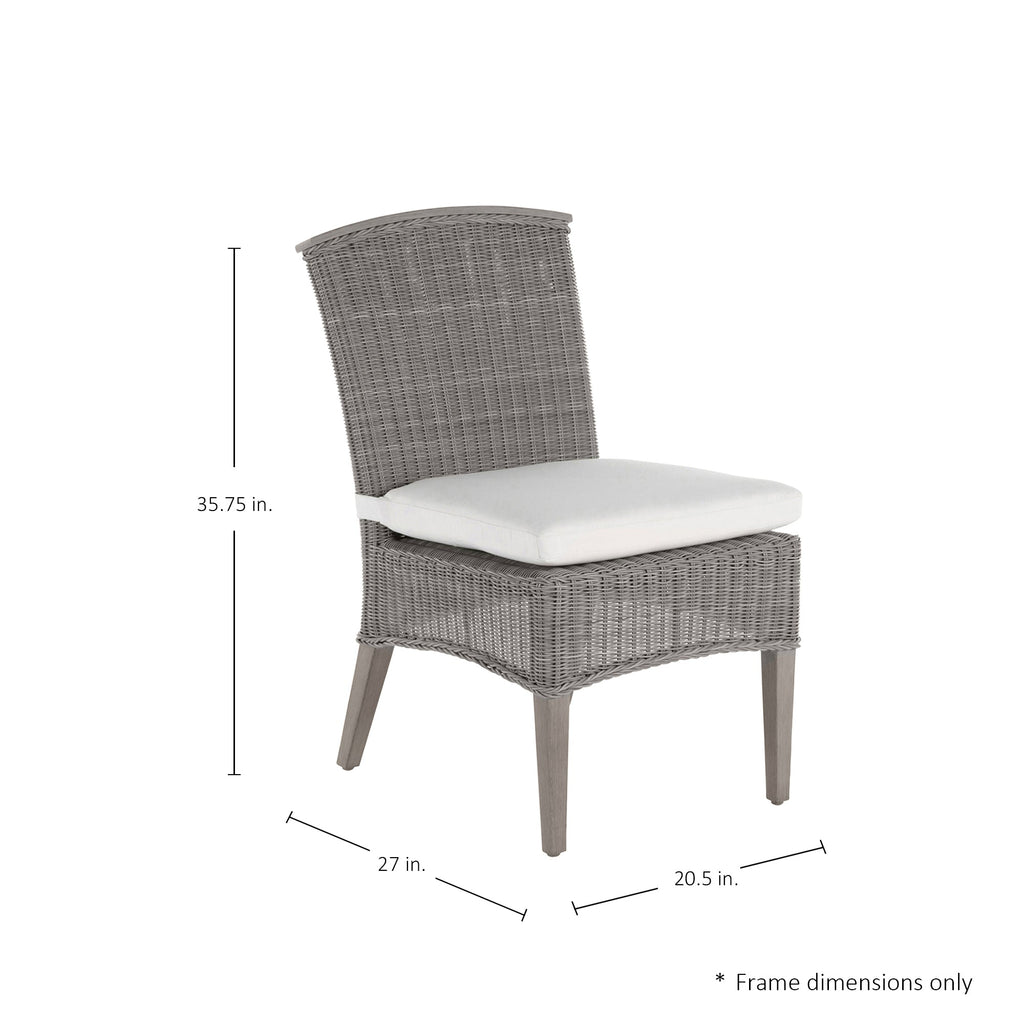 Astoria N-Dura Resin Wicker Dining Side Chair