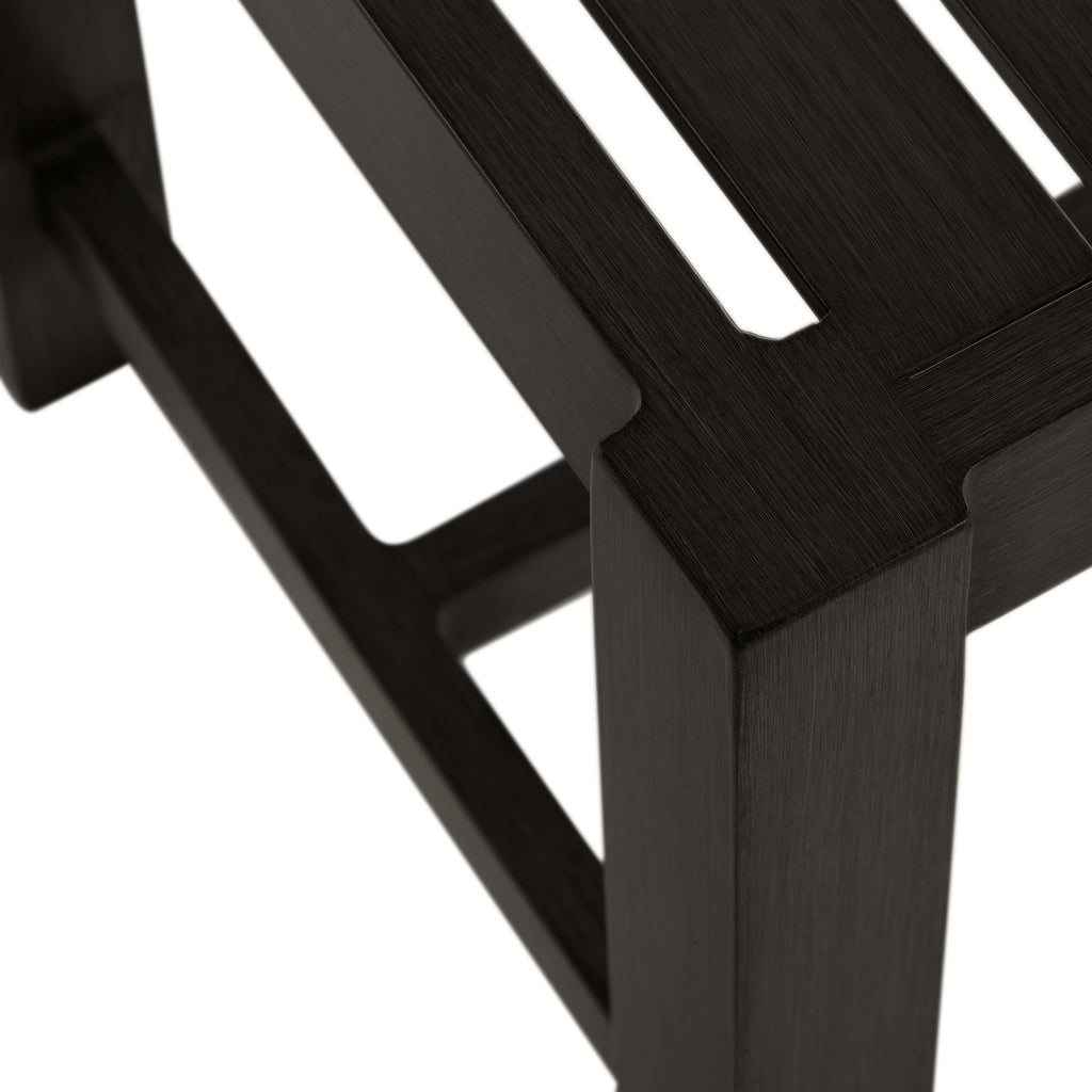 Club Aluminum Backless Outdoor Bench