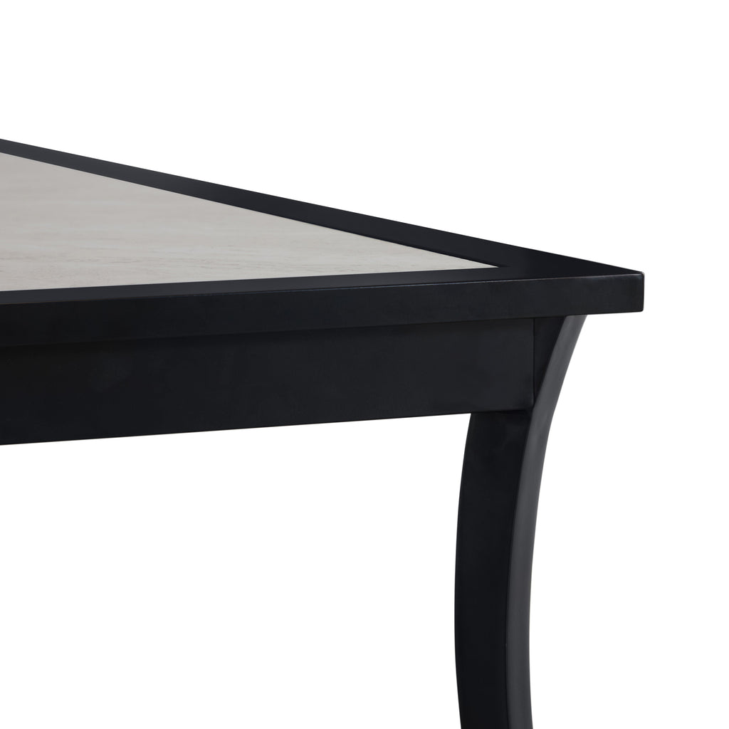Bermuda Aluminum with Porcelain Top Coffee Table