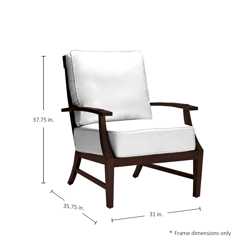 Croquet Aluminum Outdoor Lounge Chair
