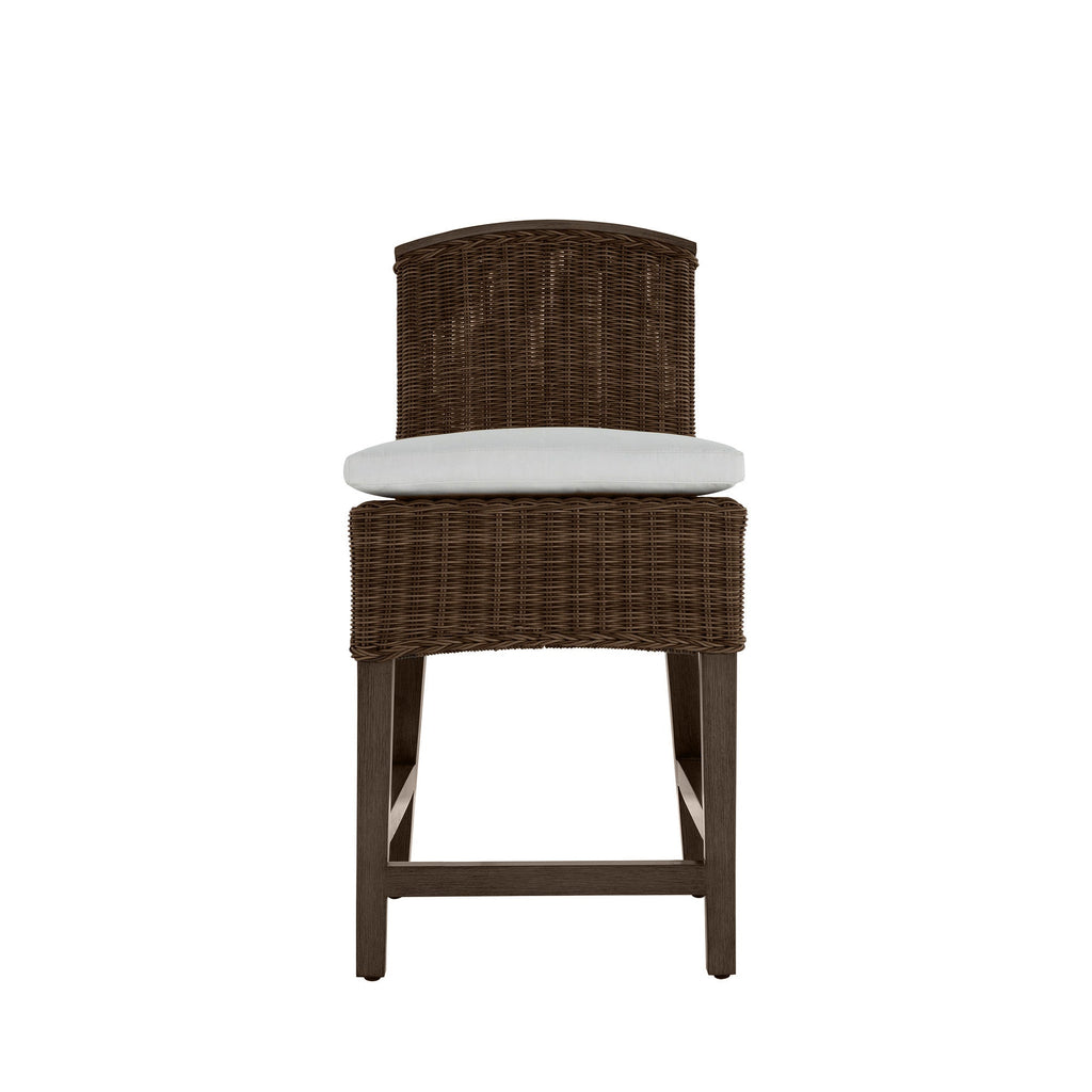 Astoria Resin Wicker Outdoor Counter Stool