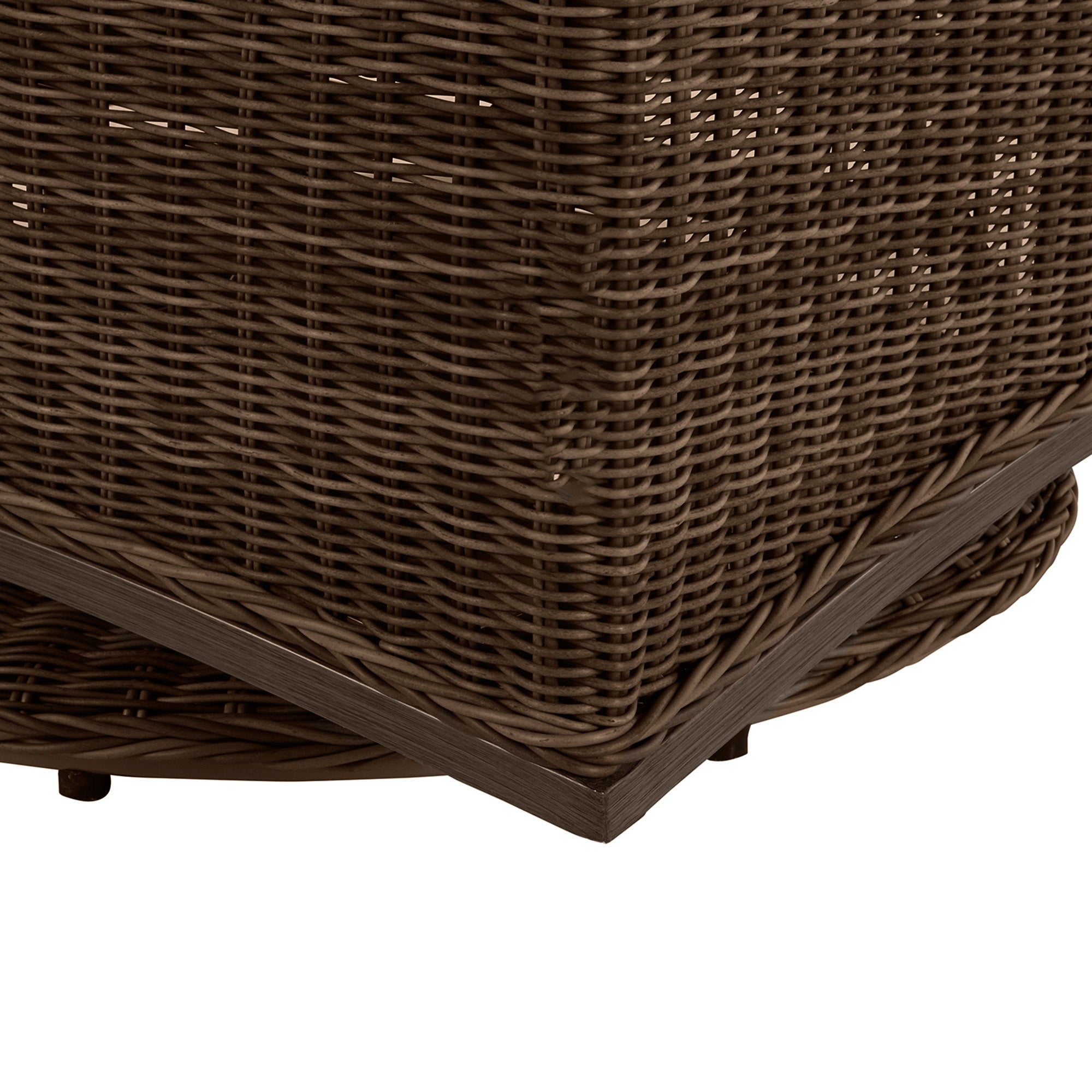 Astoria Resin Wicker Outdoor Swivel Glider Chair
