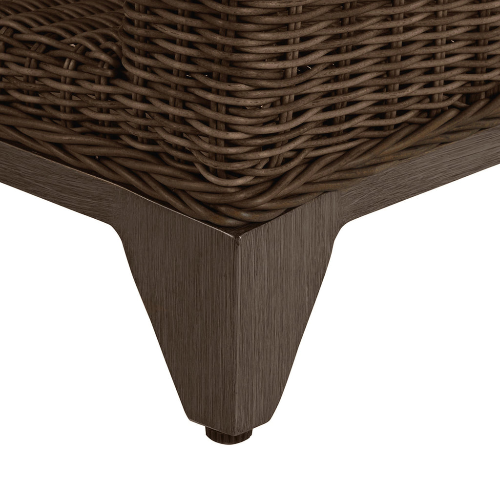 Astoria Wicker Rectangle Outdoor Coffee Table