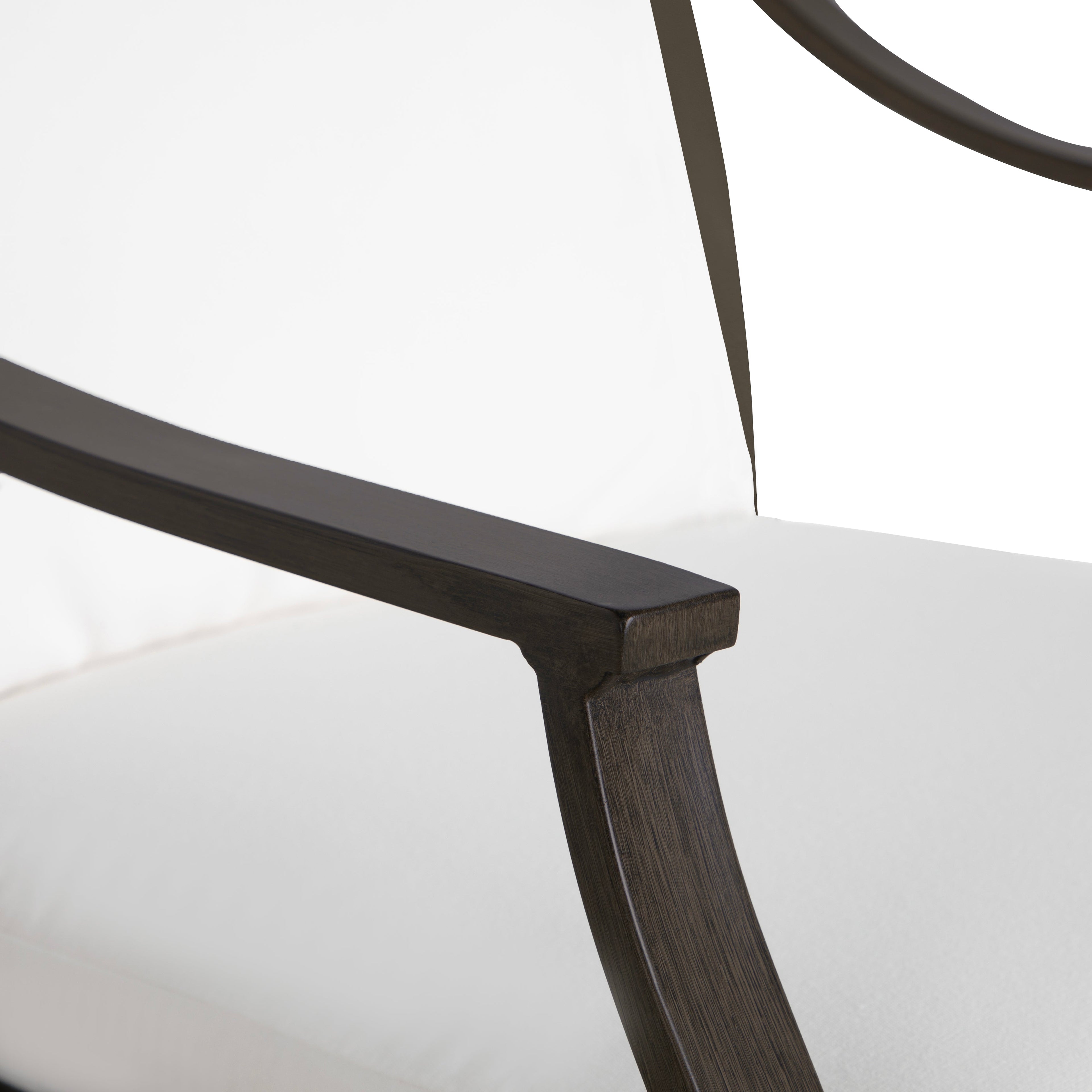 Monaco Aluminum Outdoor Swivel Rocking Arm Chair
