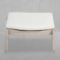 Ashland Teak Adirondack Outdoor Woven Ottoman