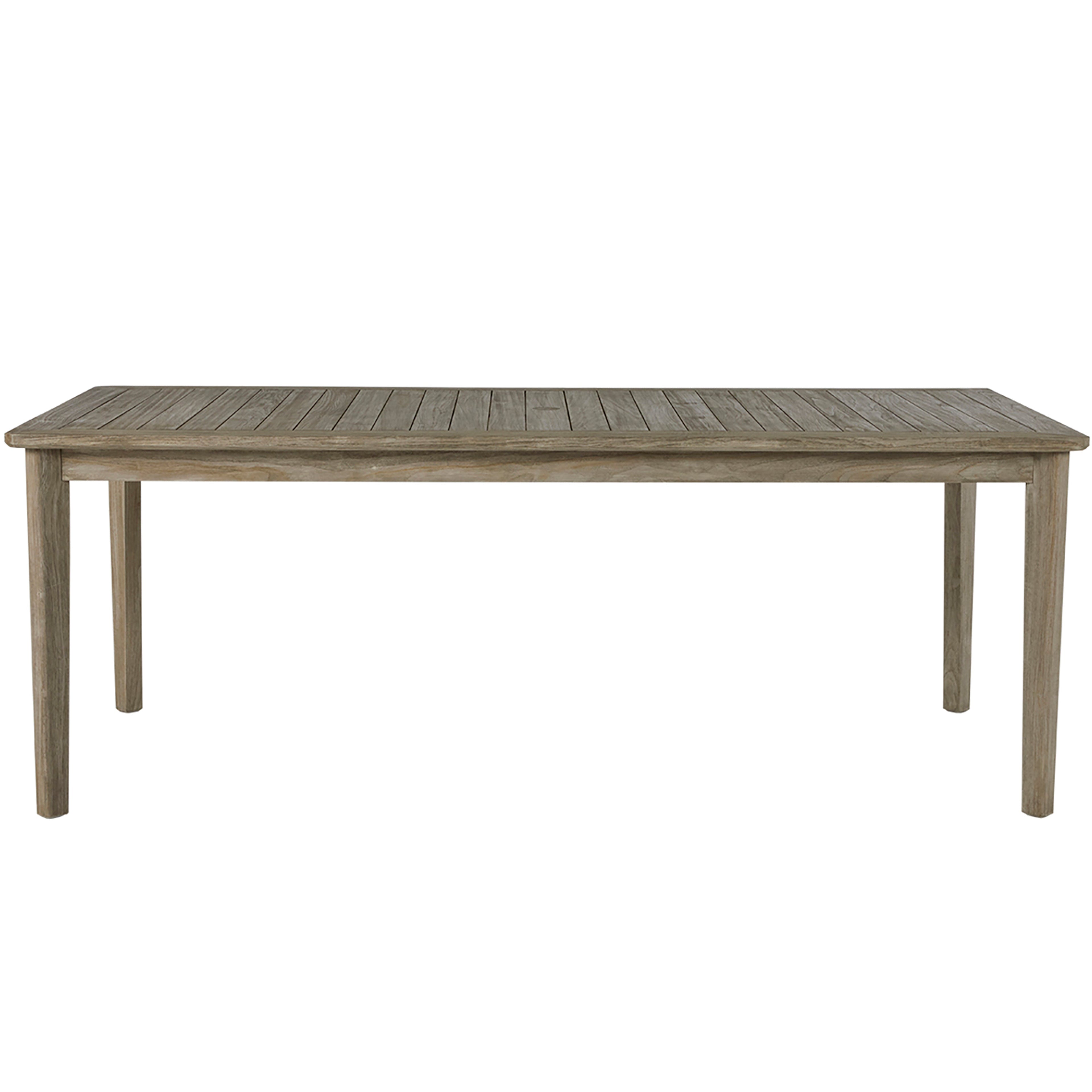 Woodlawn Rectangle Outdoor Slatted Dining Table