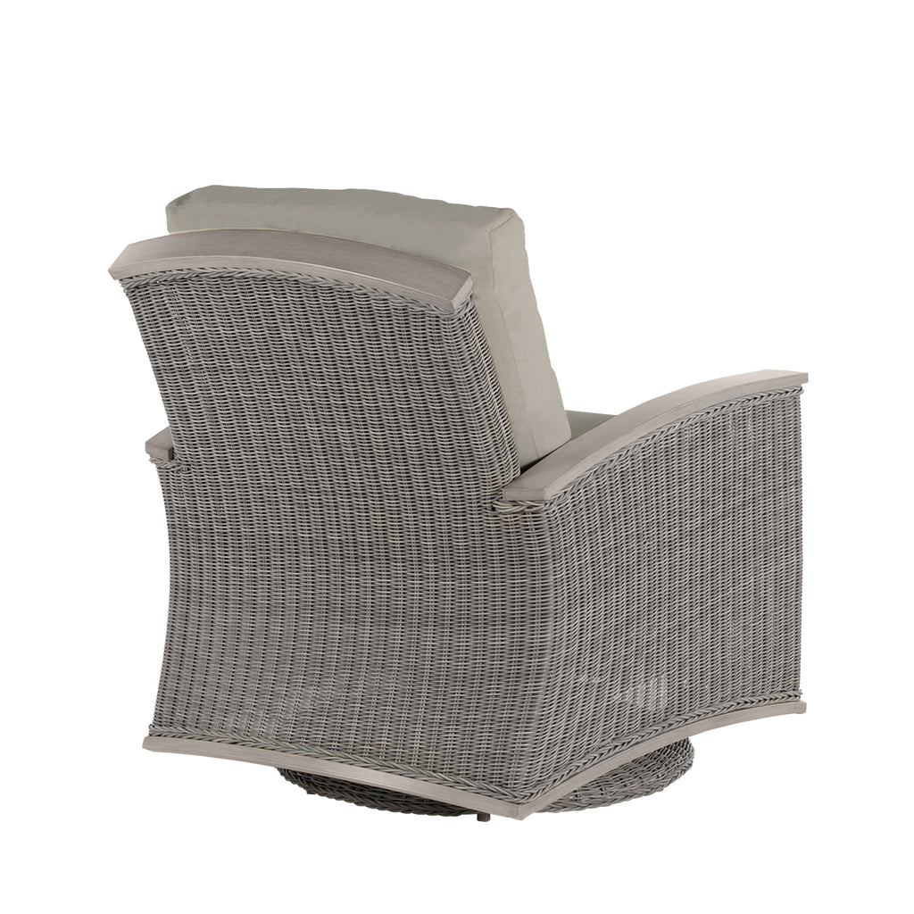 QS Astoria Swivel Glider, Oyster-Linen Dove