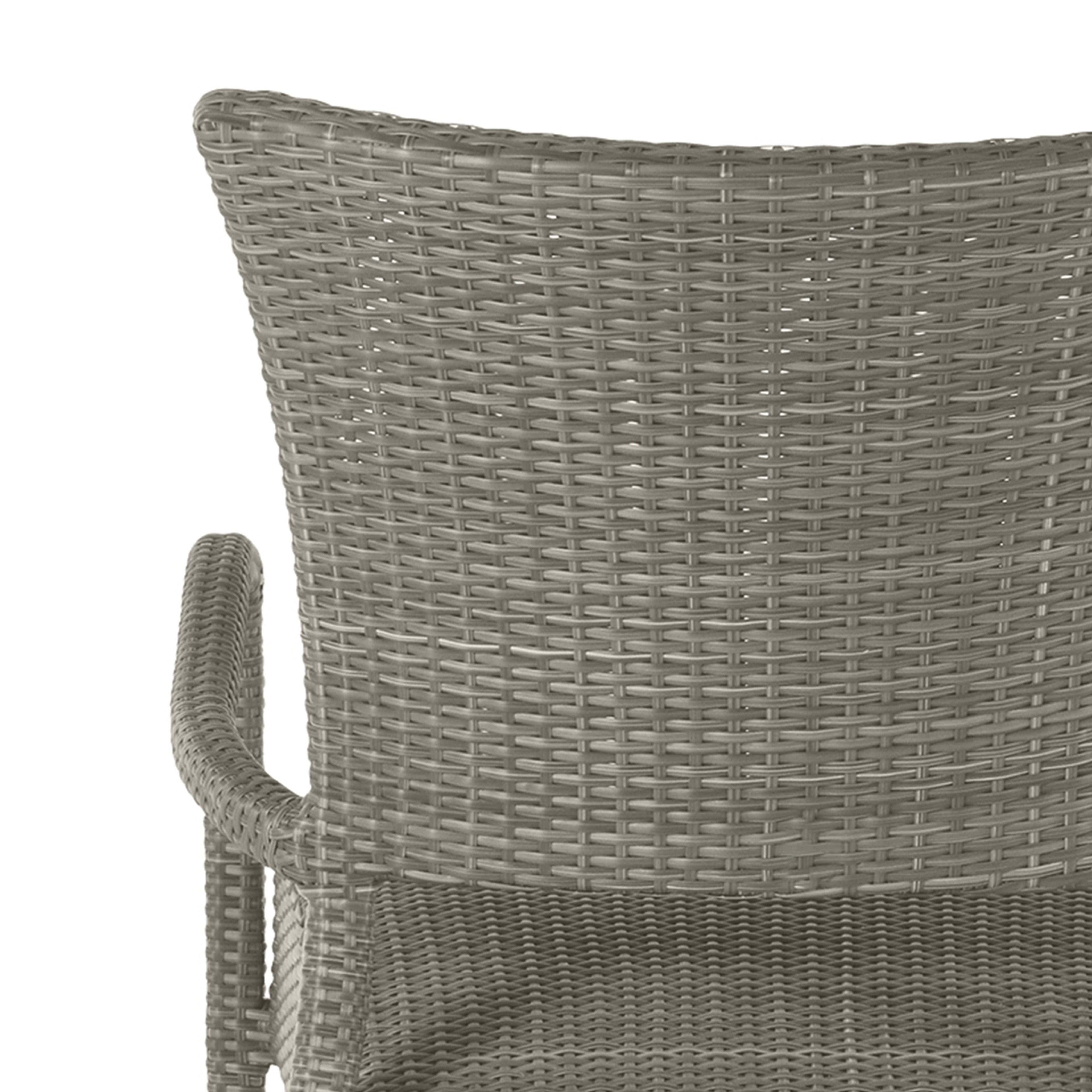 Skye Woven Resin Wicker Outdoor Arm Chair