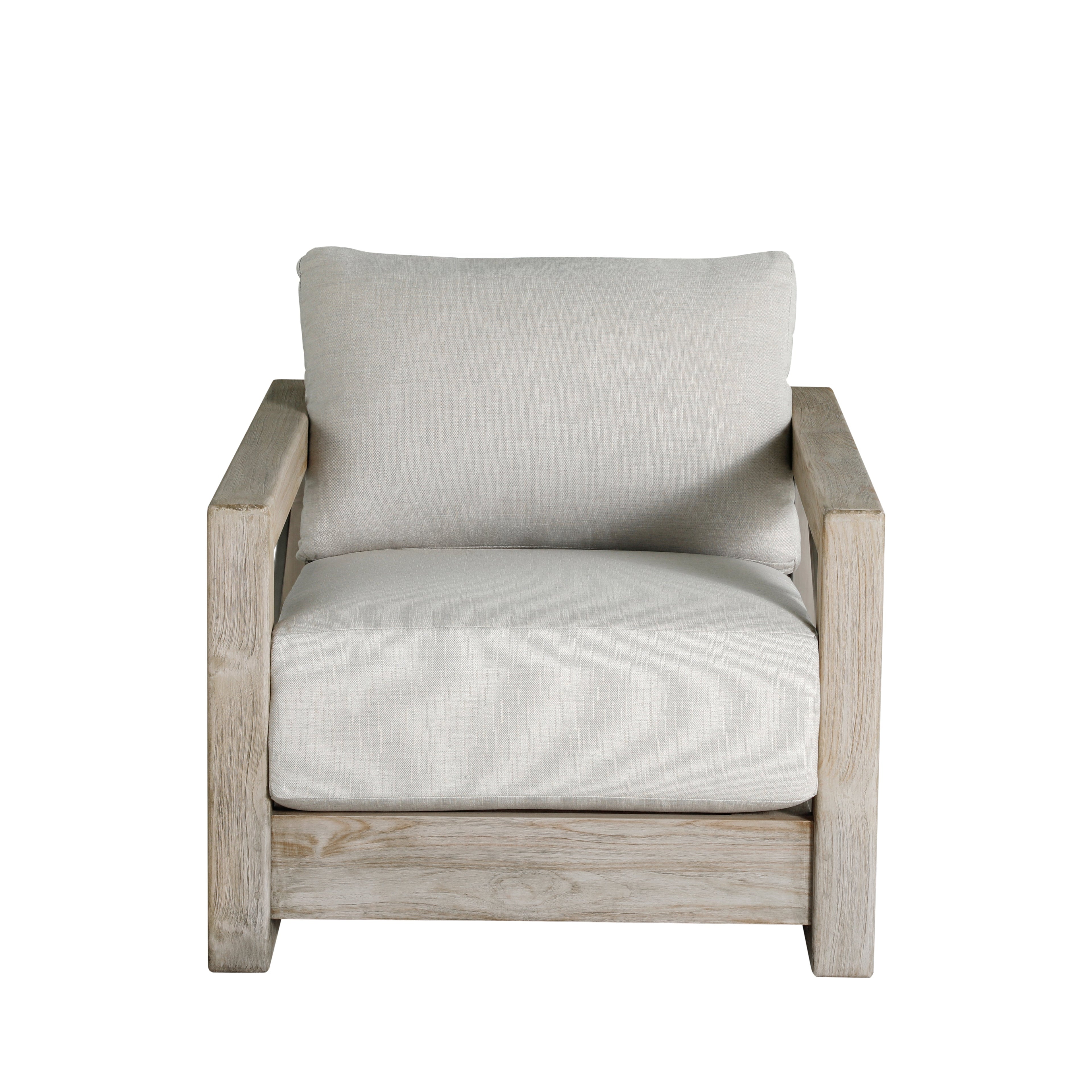 Malta Teak Outdoor Lounge Chair