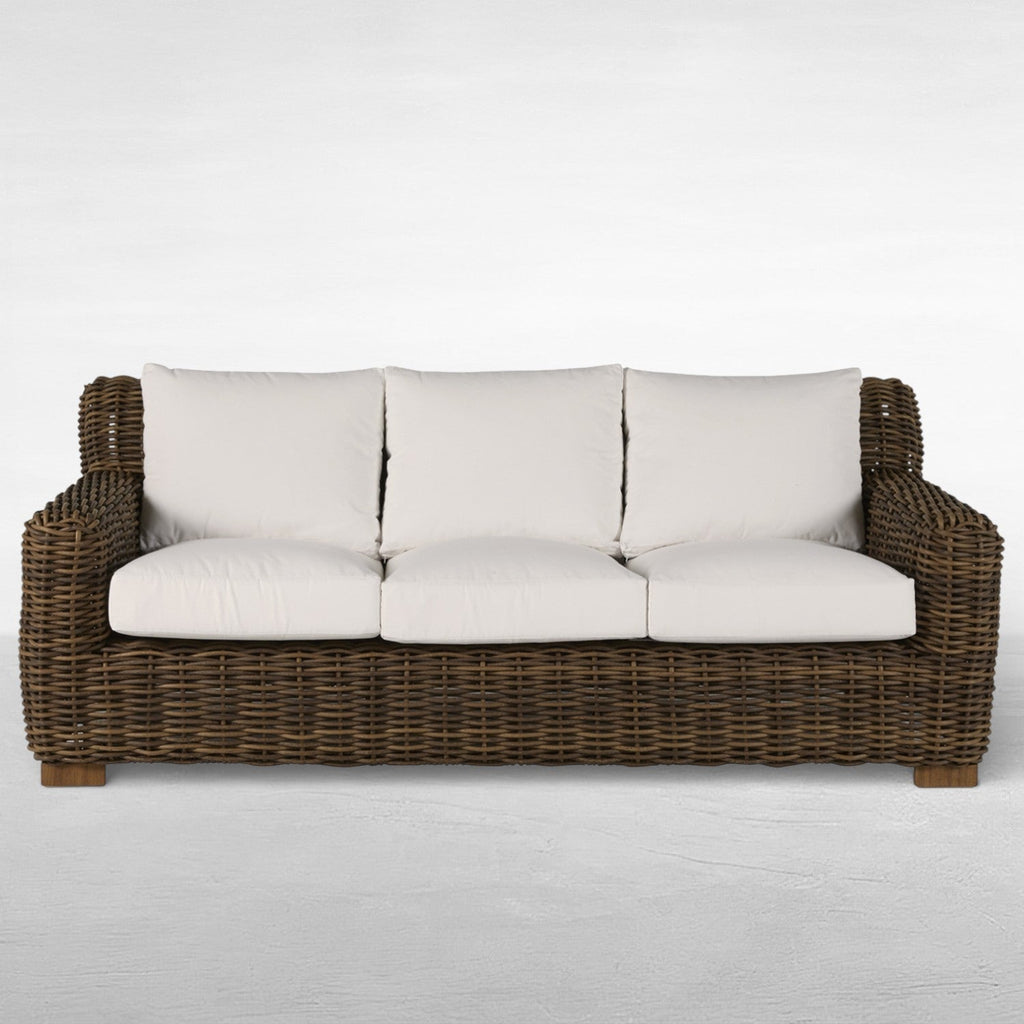 QS Montauk Sofa, Raffia-Bali Pearl
