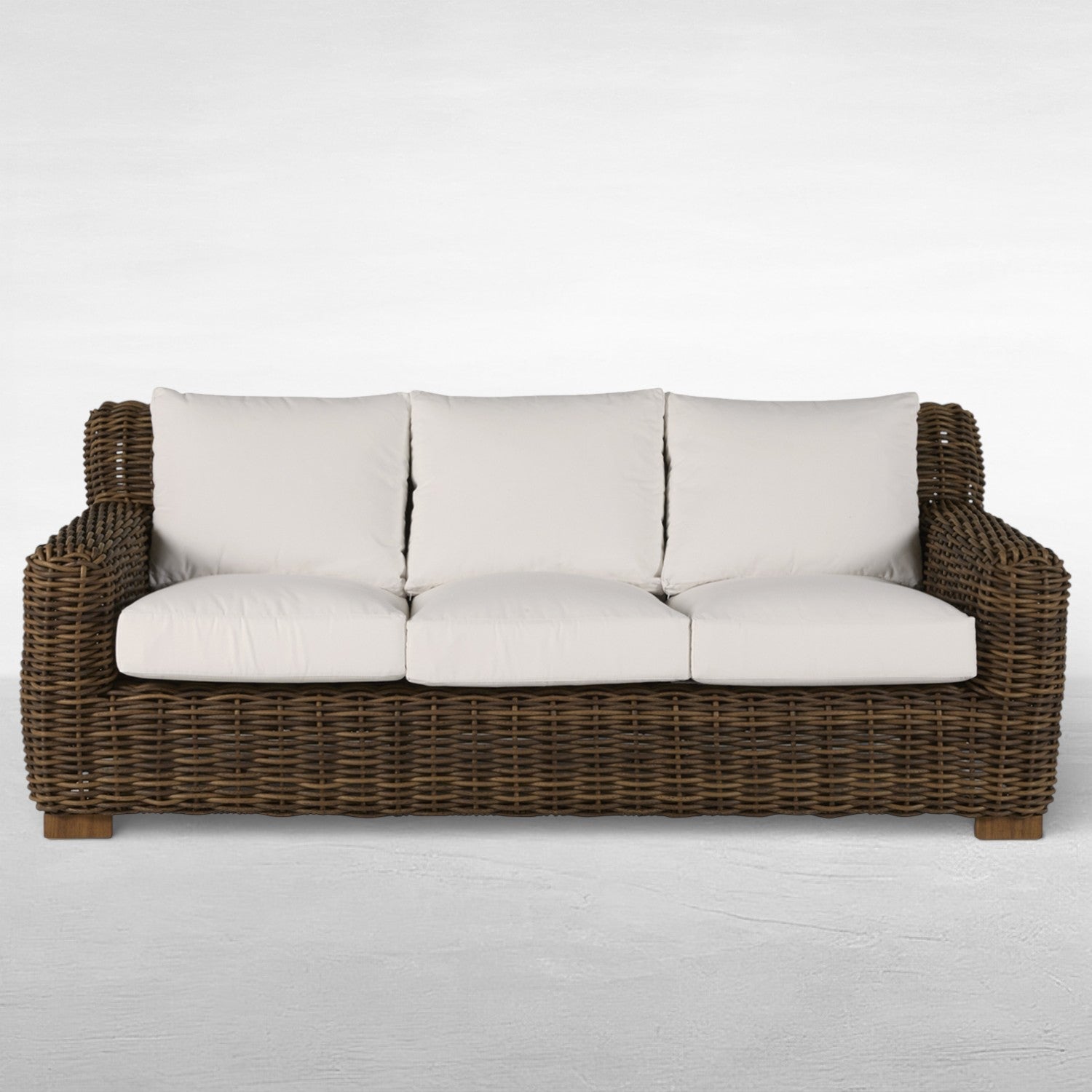 QS Montauk Sofa, Raffia-Bali Pearl