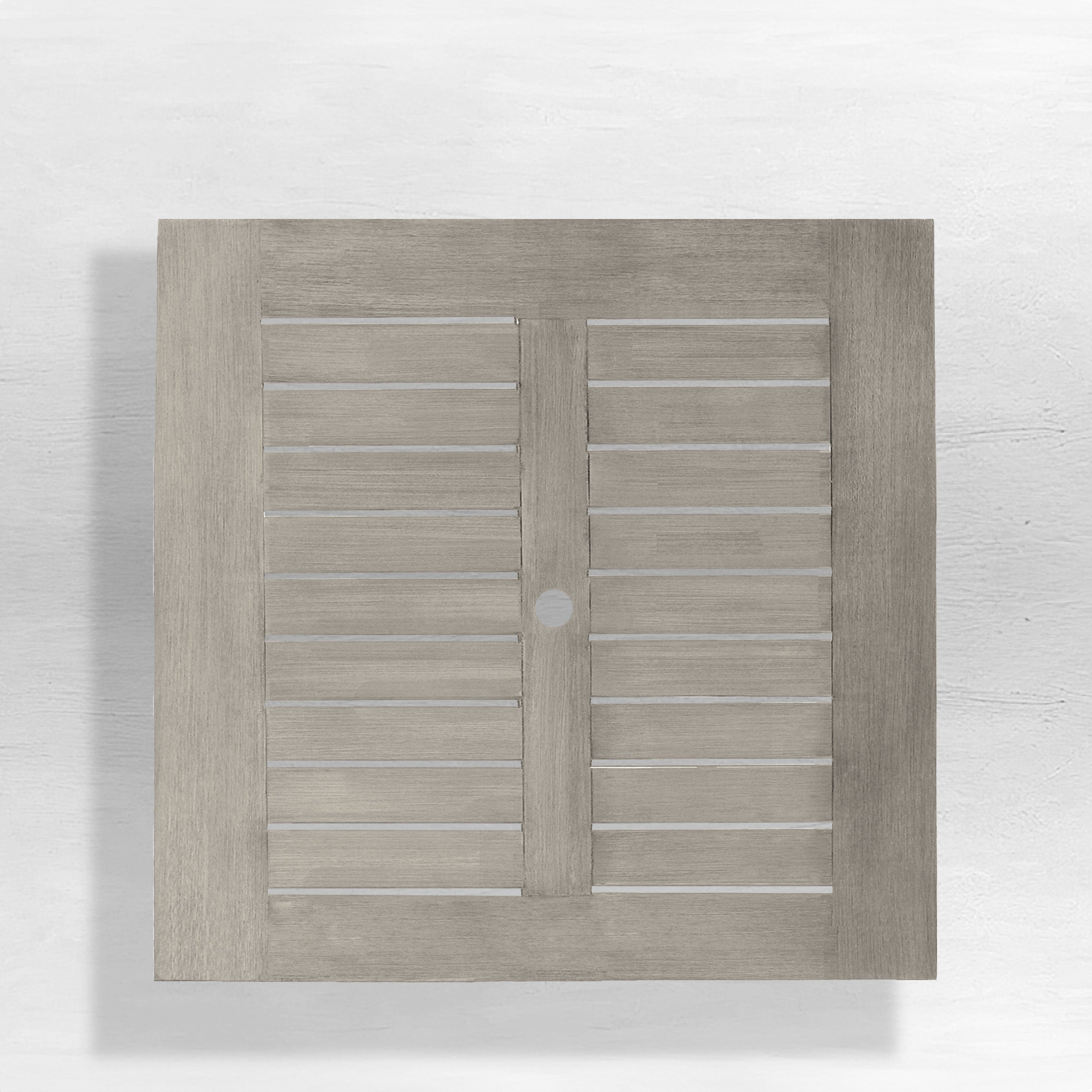 Club Teak 35.5" Square Outdoor Table Top