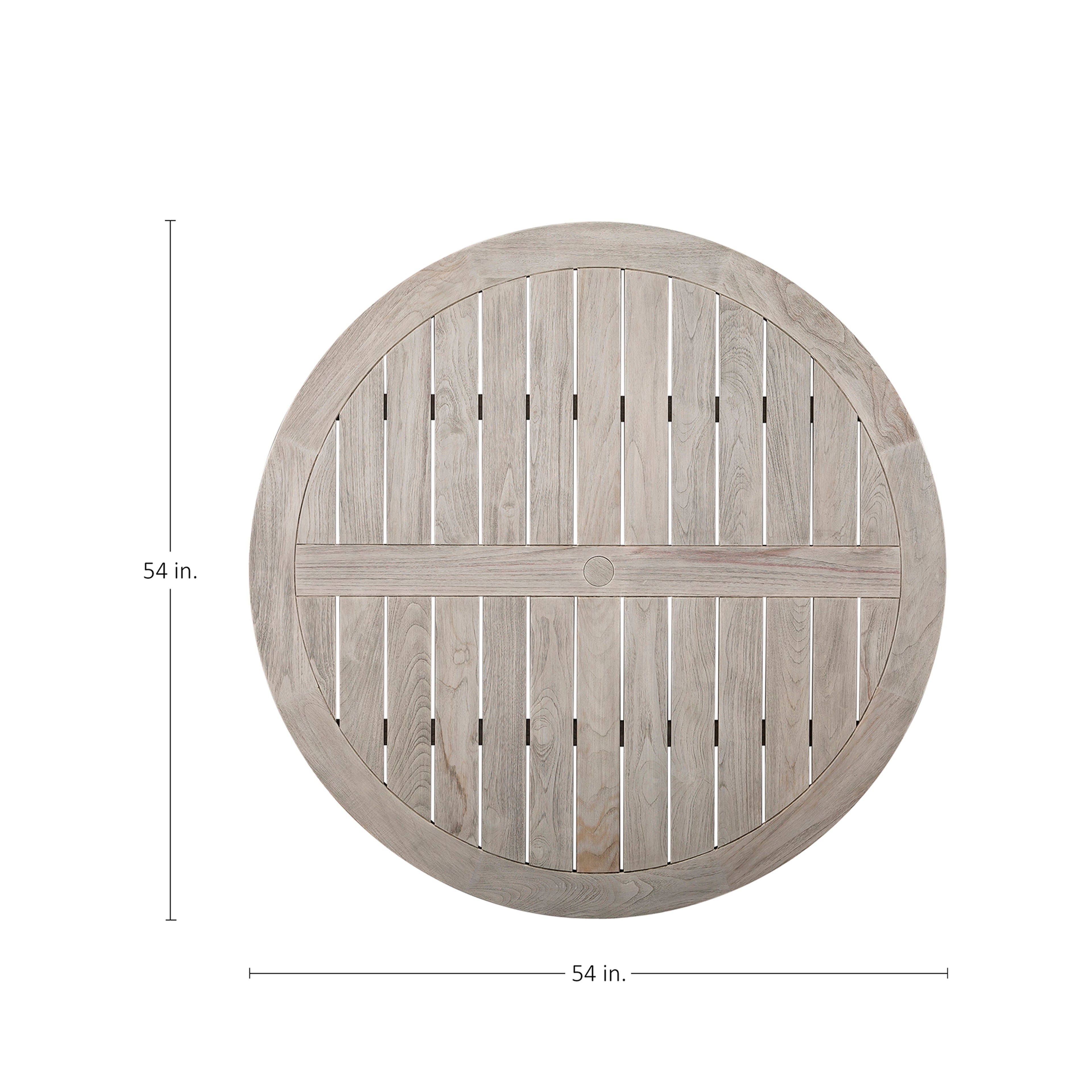 Club Teak 54" Round Outdoor Table Top
