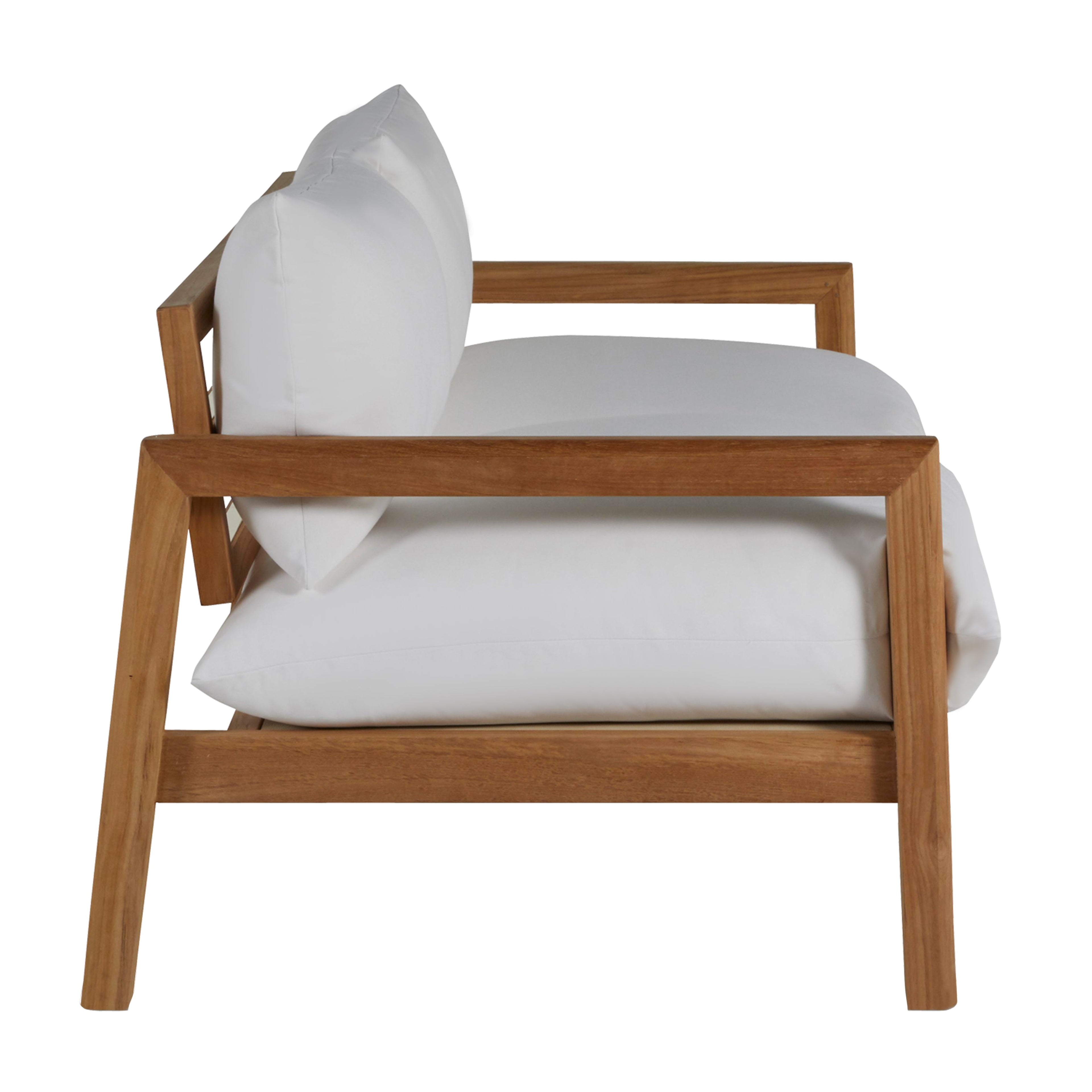 Monterey Teak Outdoor Loveseat