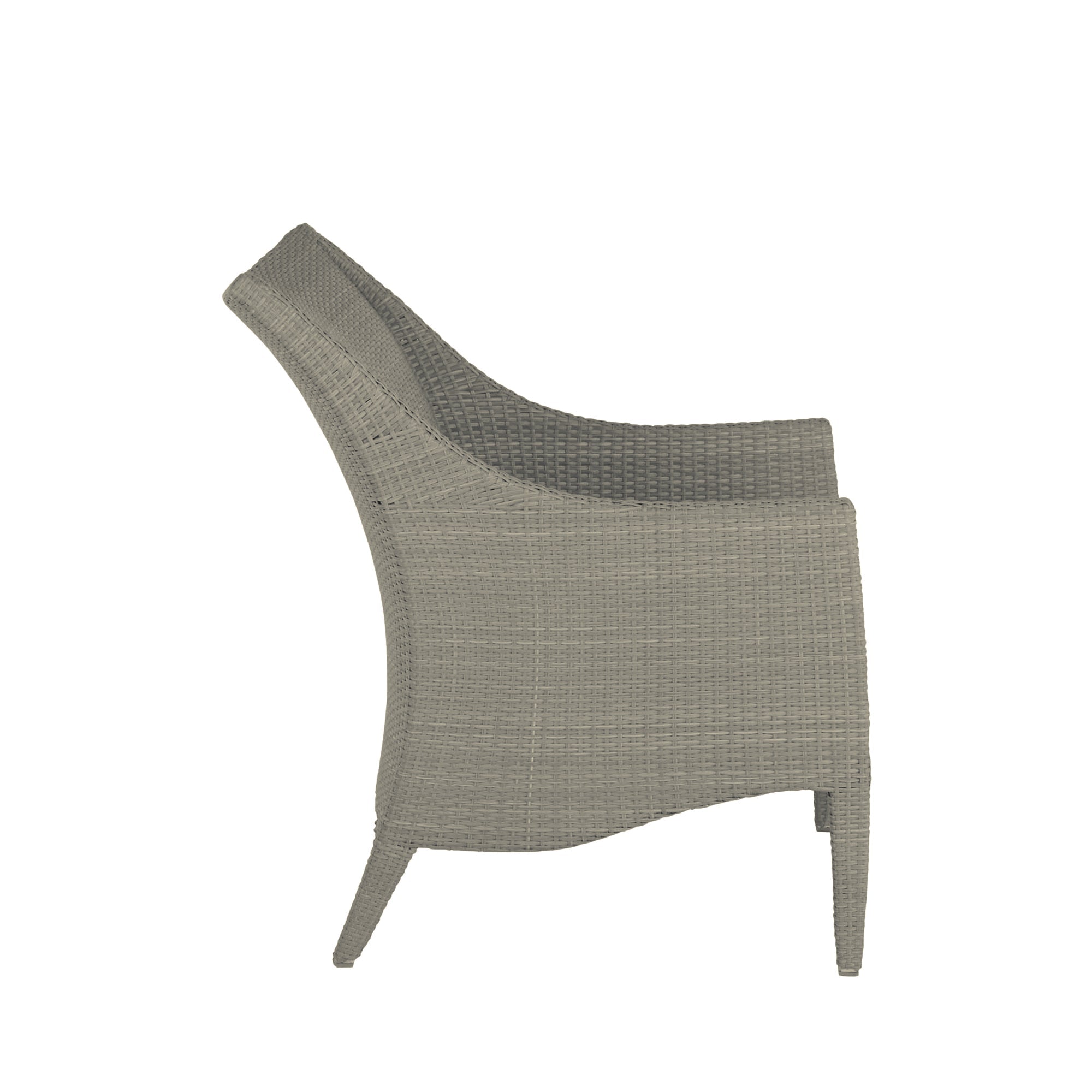 Athena Plus Woven Wicker Outdoor Lounge Chair