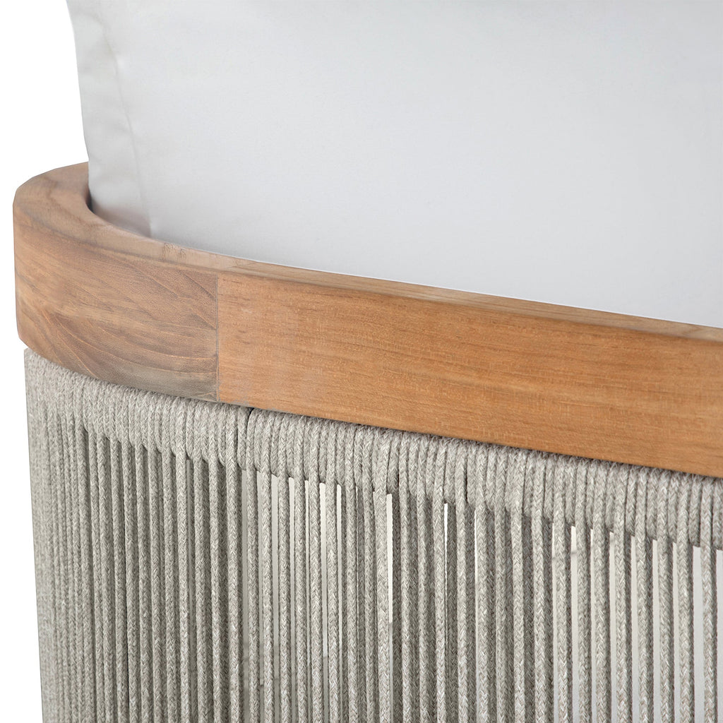 Avalon Teak Outdoor Lounge Chair