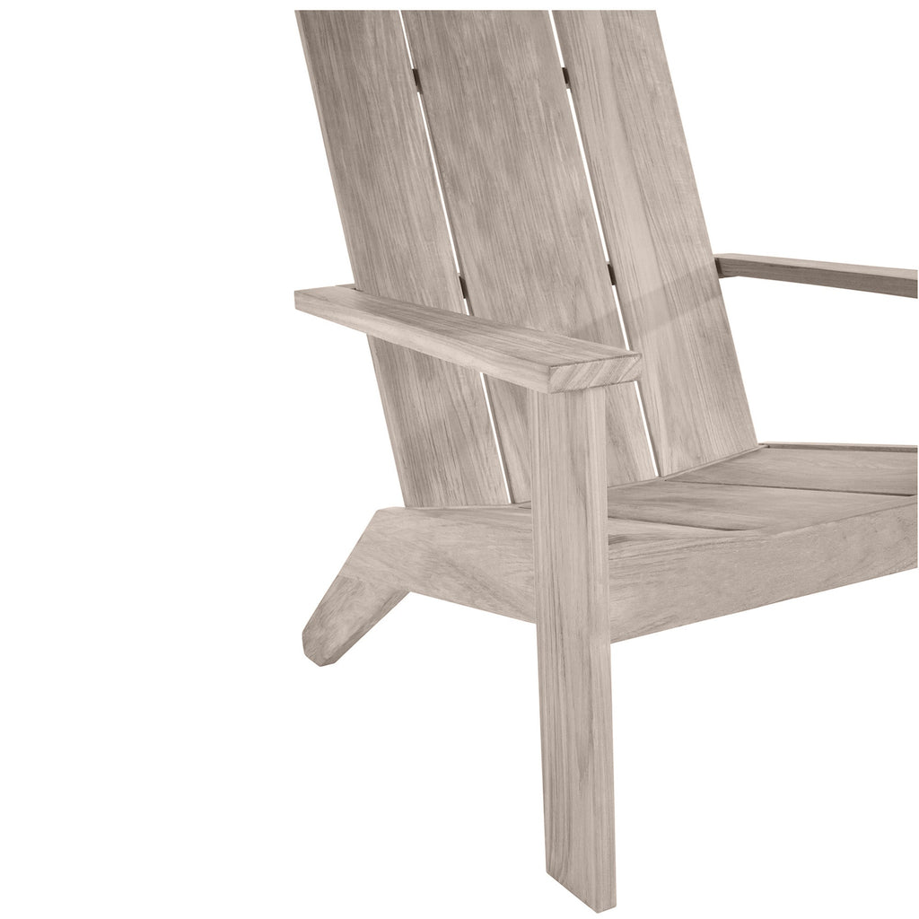 Ashland Teak Outdoor Adirondack Lounge Chair